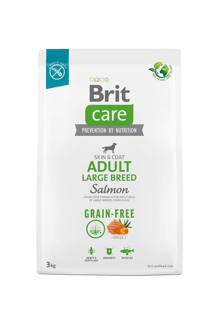 

BRIT CARE N GRAIN-FREE ADULT LB SALMON&POTATO 3kg