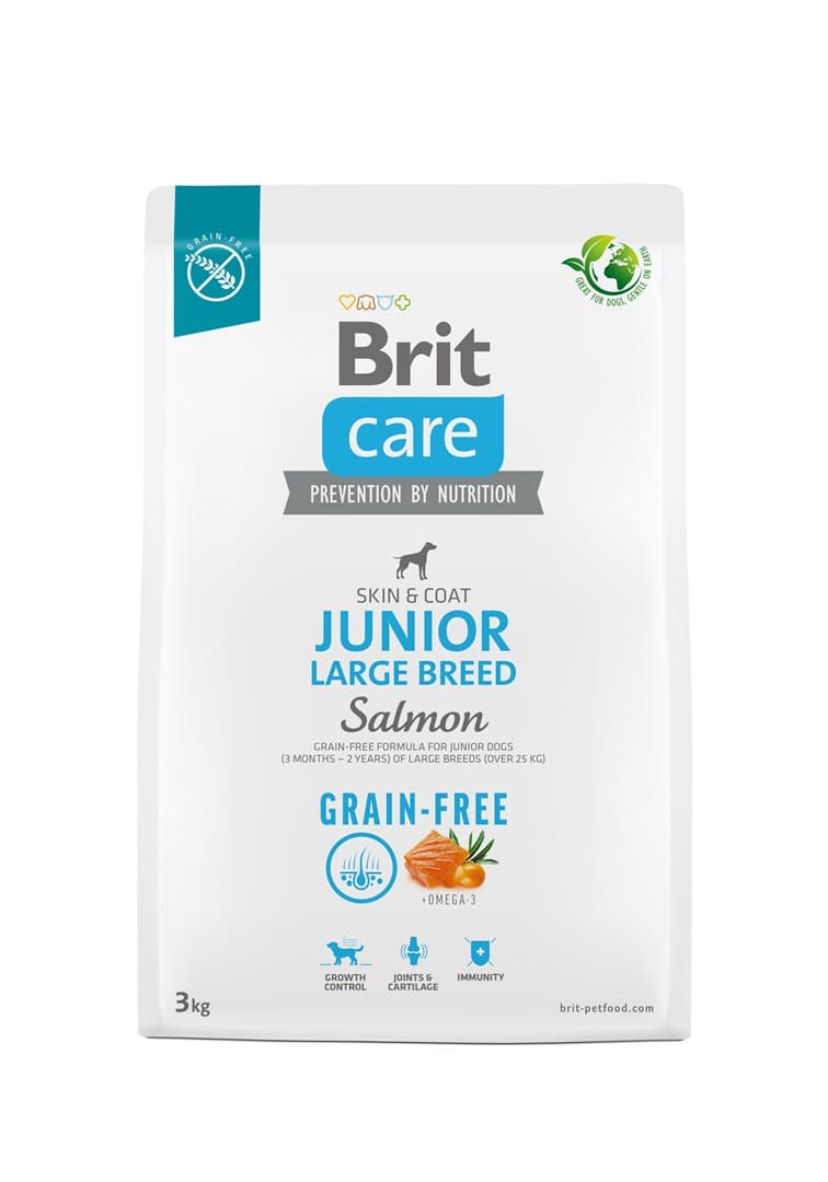 

Brit Care Dog Grain-Free Junior Large Salmon 3kg