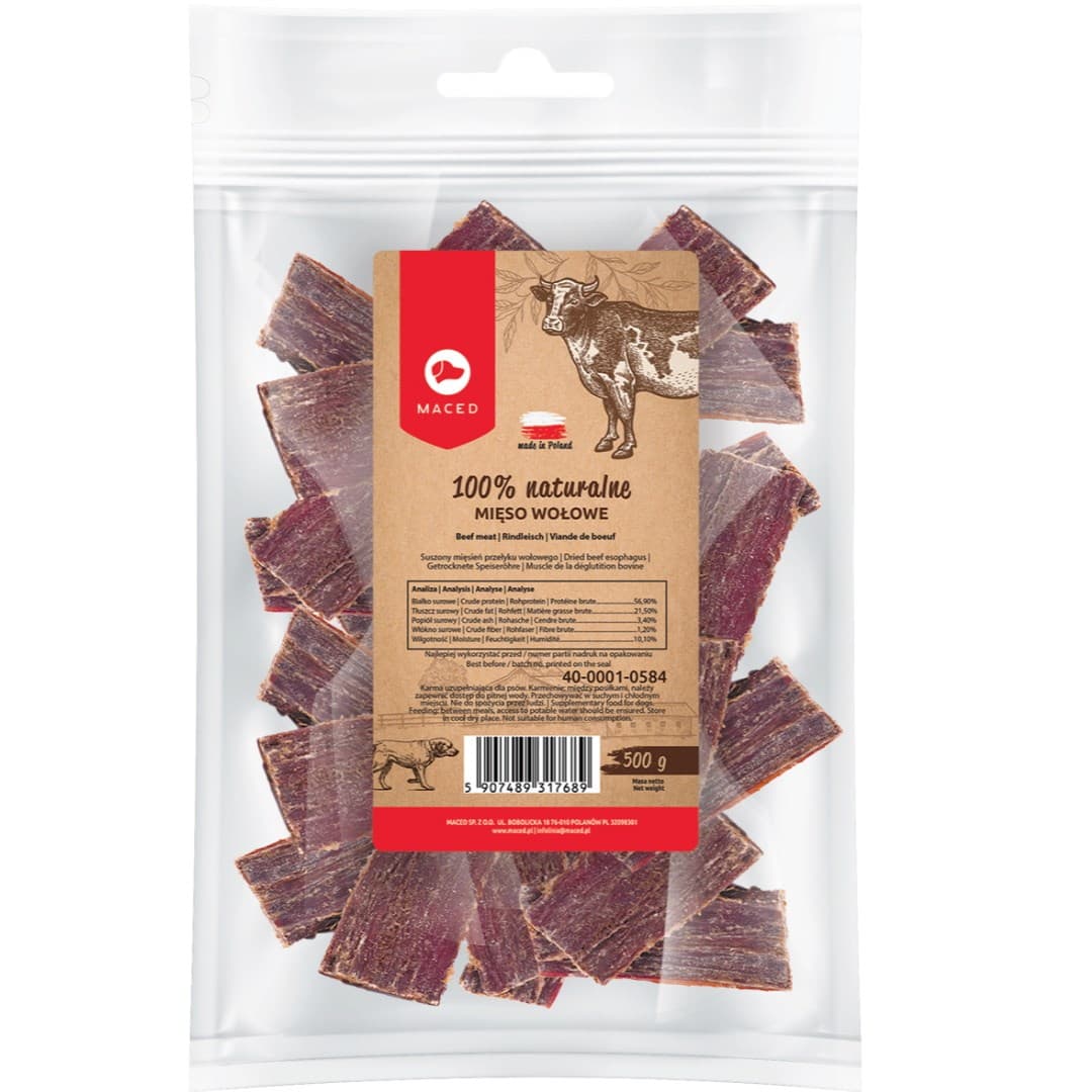 

MACED 100% Natura mięso wołowe 500 G