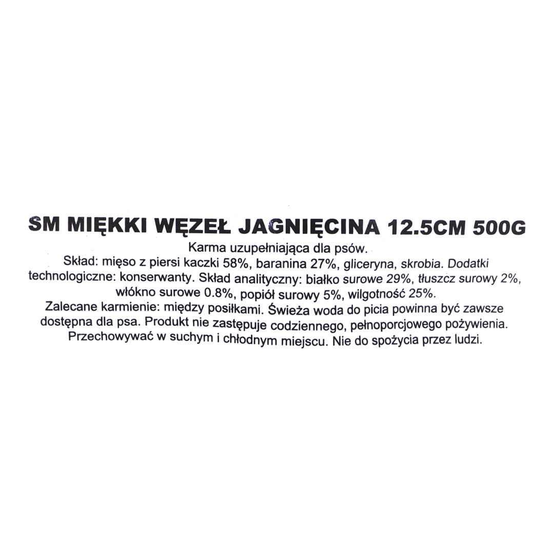 

MACED Przysmak Miekki węzeł Jagnięcina12,5CM/500G