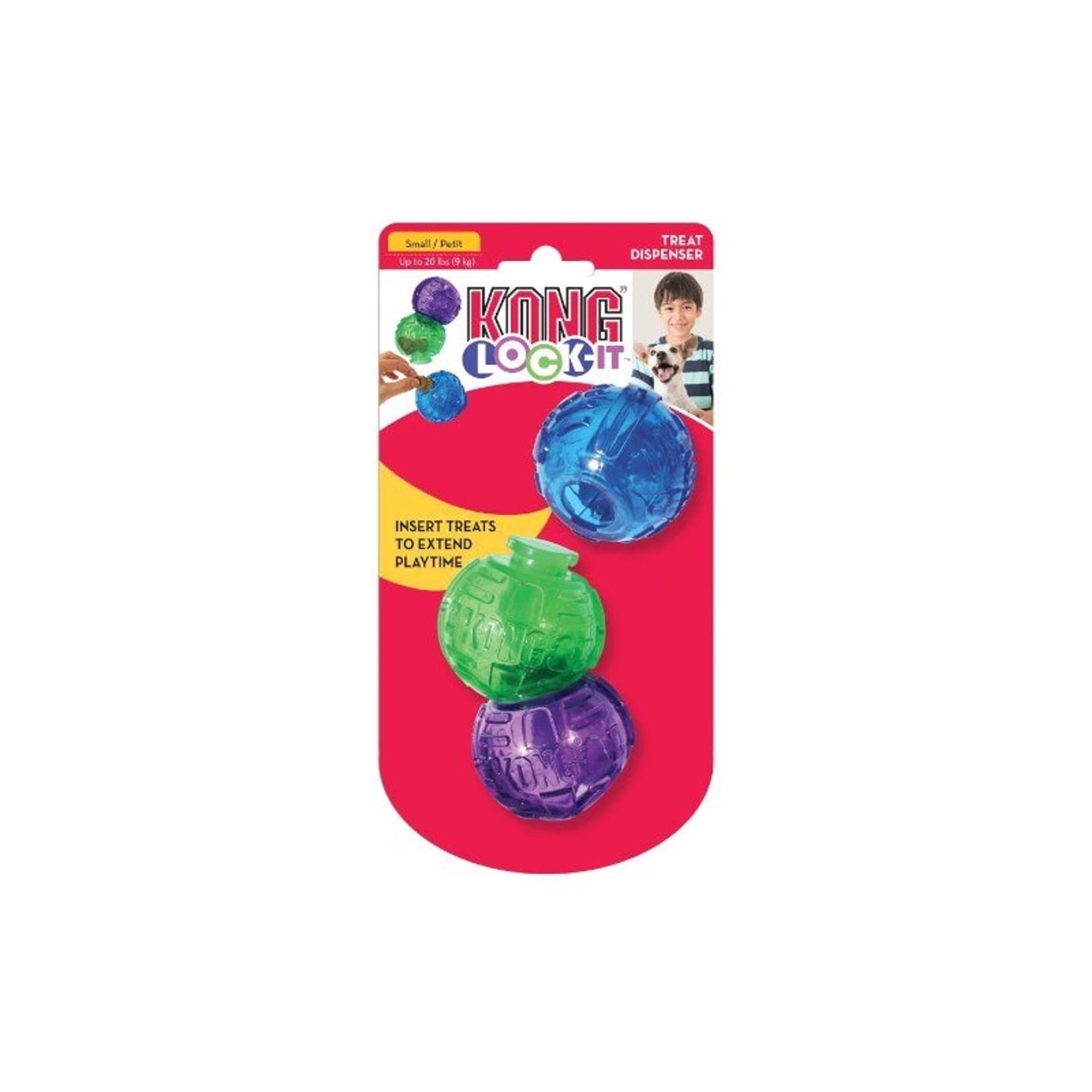 

KONG LOCK-IT 3-PK SMALL
