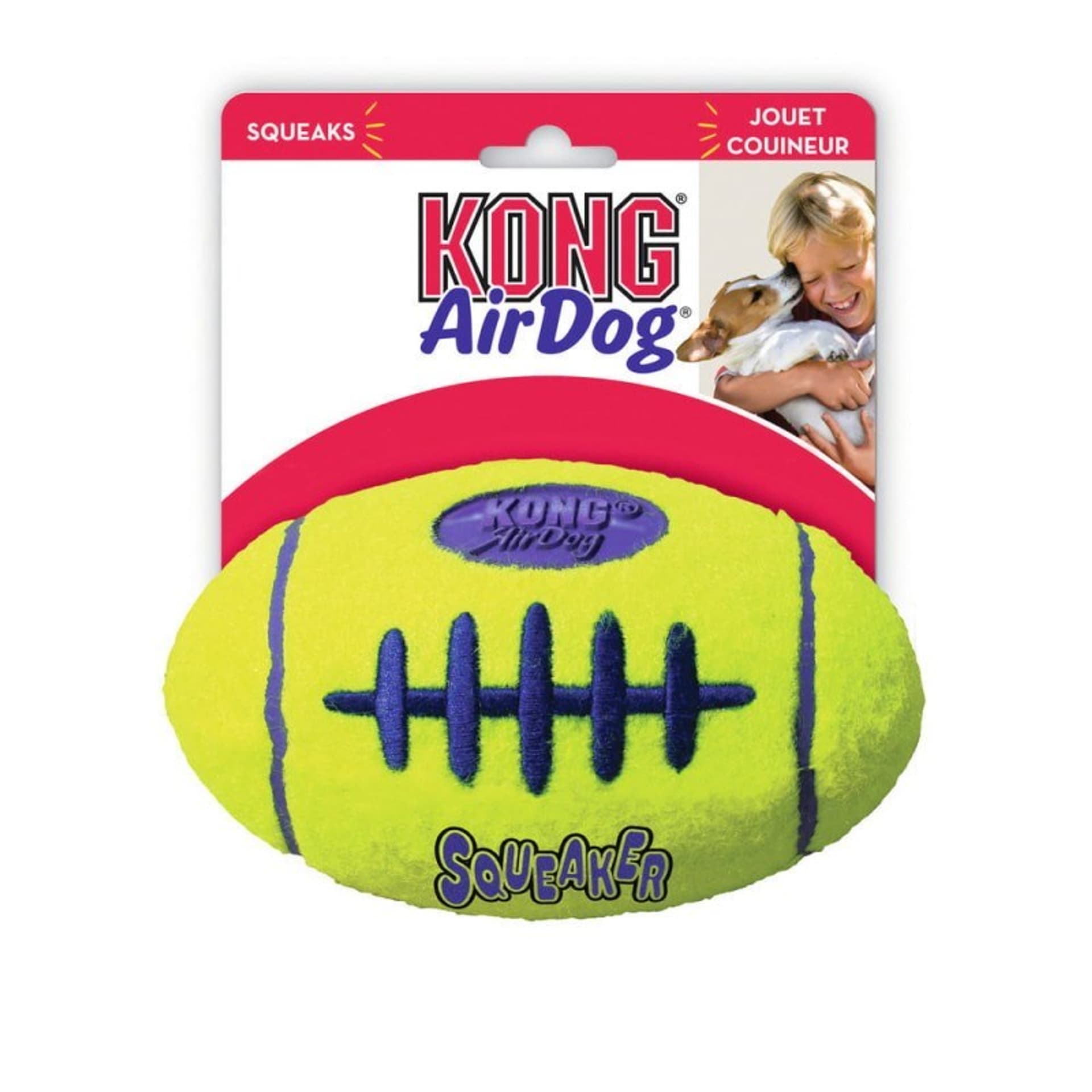 

KONG AIRDOG SQUEAKER FOOTBALL - S