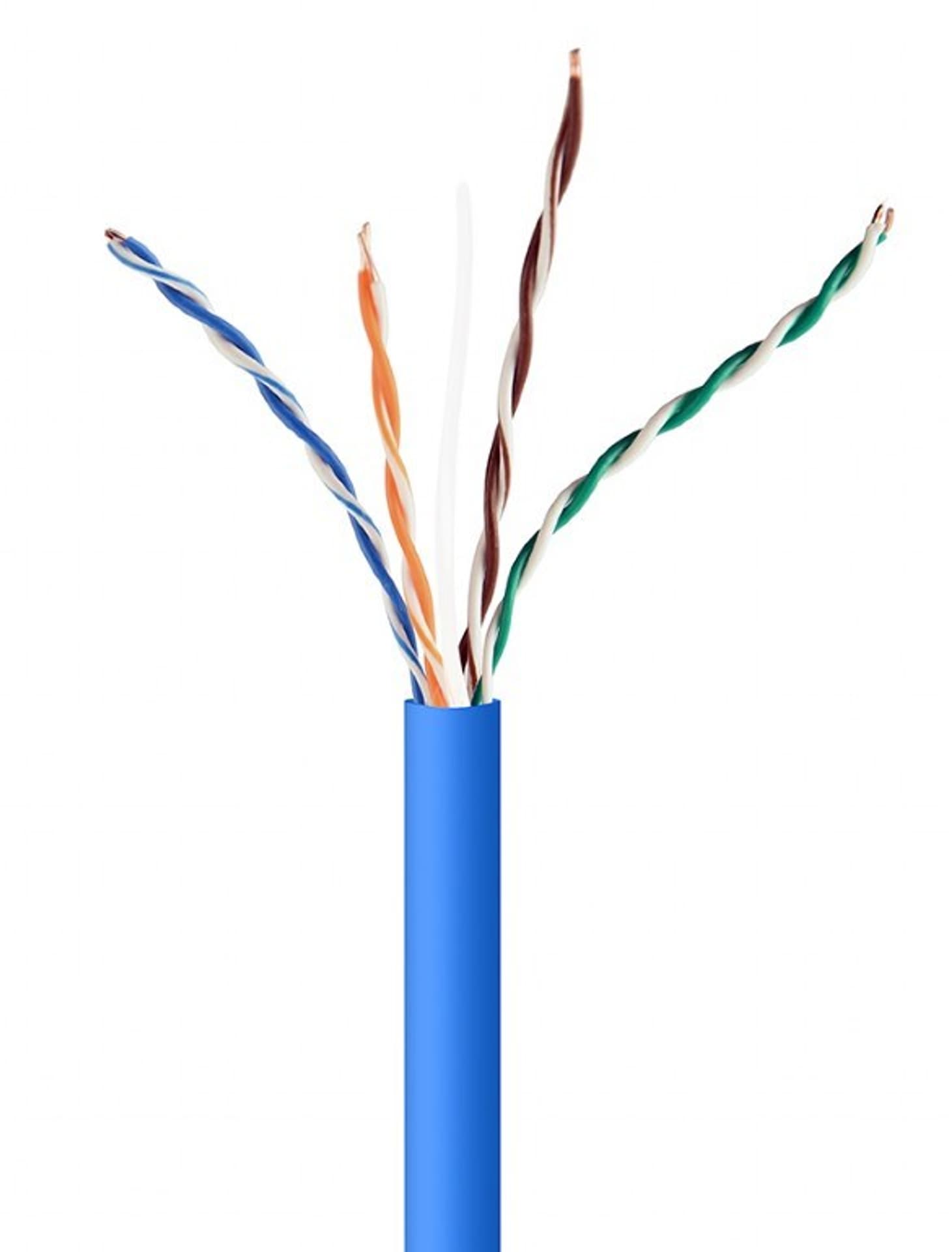 

Kabel sieciowy UTP Gembird UPC-5004E-SOL-B kat. 5e drut 305m (niebieski)