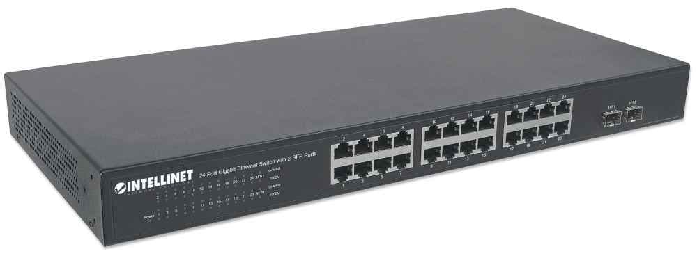

INTELLINET SWITCH 10/100/1000 GIGA 24 SFP 561044