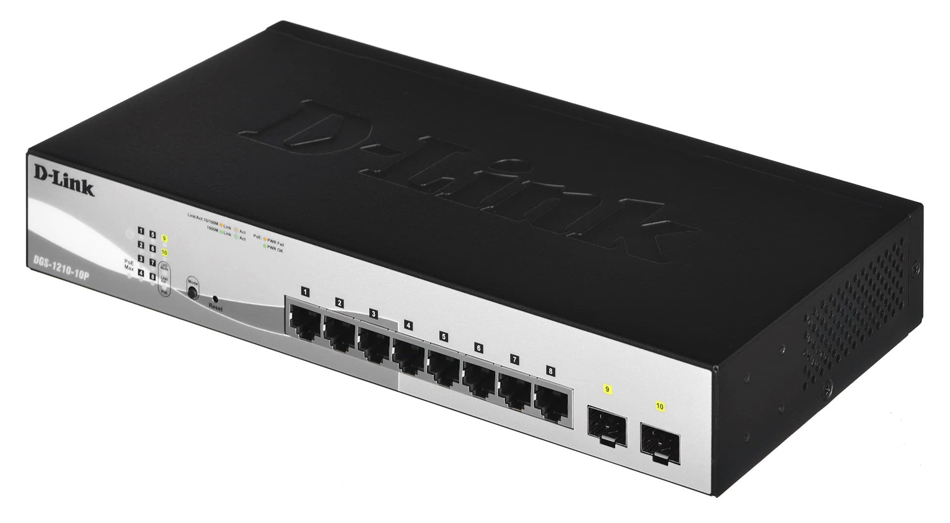 

D-link-10-port 10/100/1000 Gigabit PoE Smart Switch