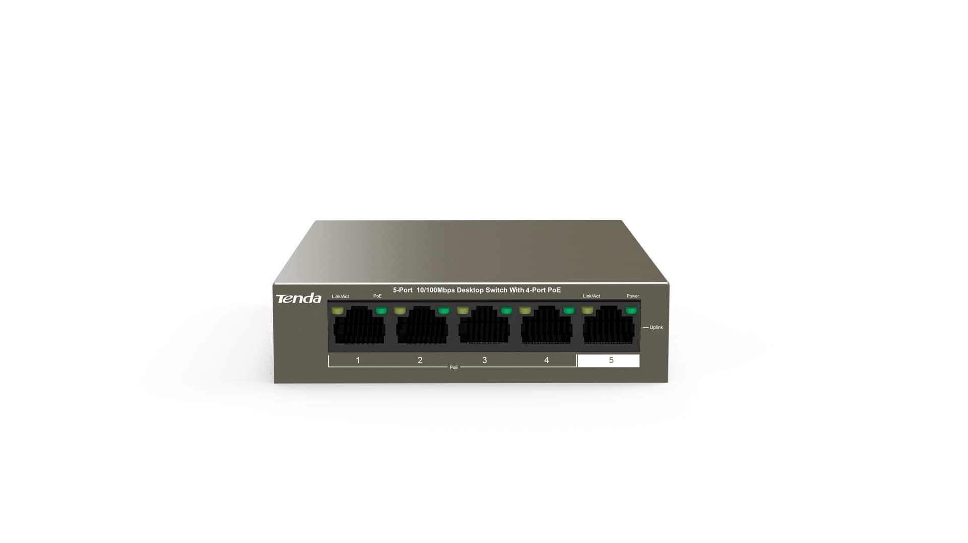 

Switch PoE Tenda TEF1105P-4-63W (5x 10/100Mbps)