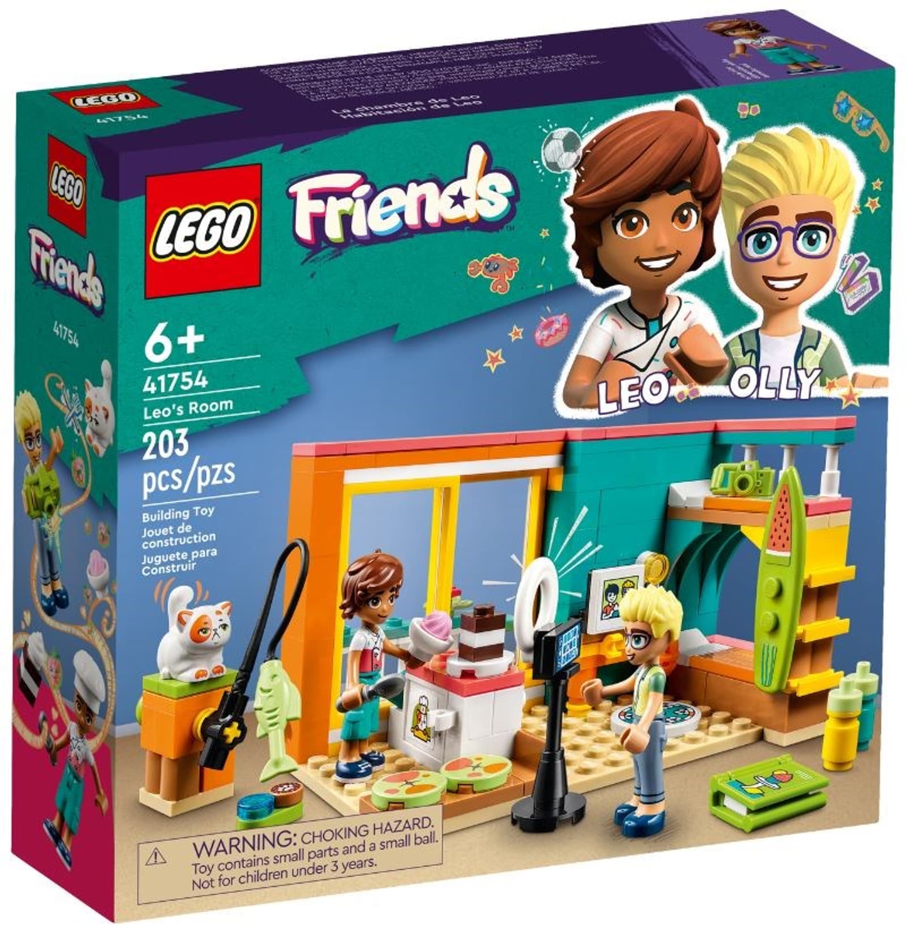 

LEGO Friends Pokój Leo 41754