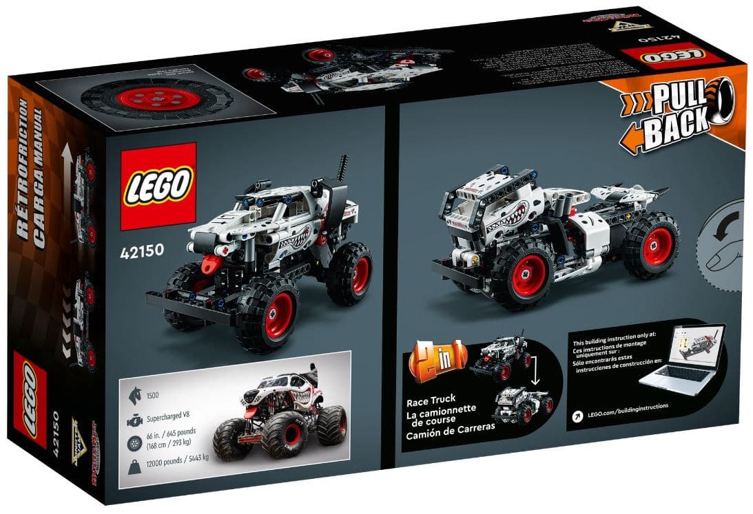 

LEGO Technic 42150 Monster Jam Monster Mutt Dalmatian