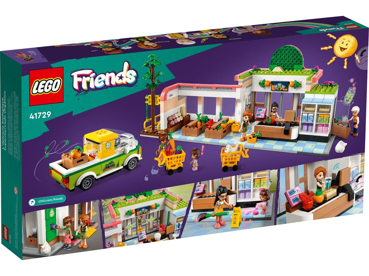 

LEGO Friends 41729 Sklep spożywczy z żywnością ekologiczną