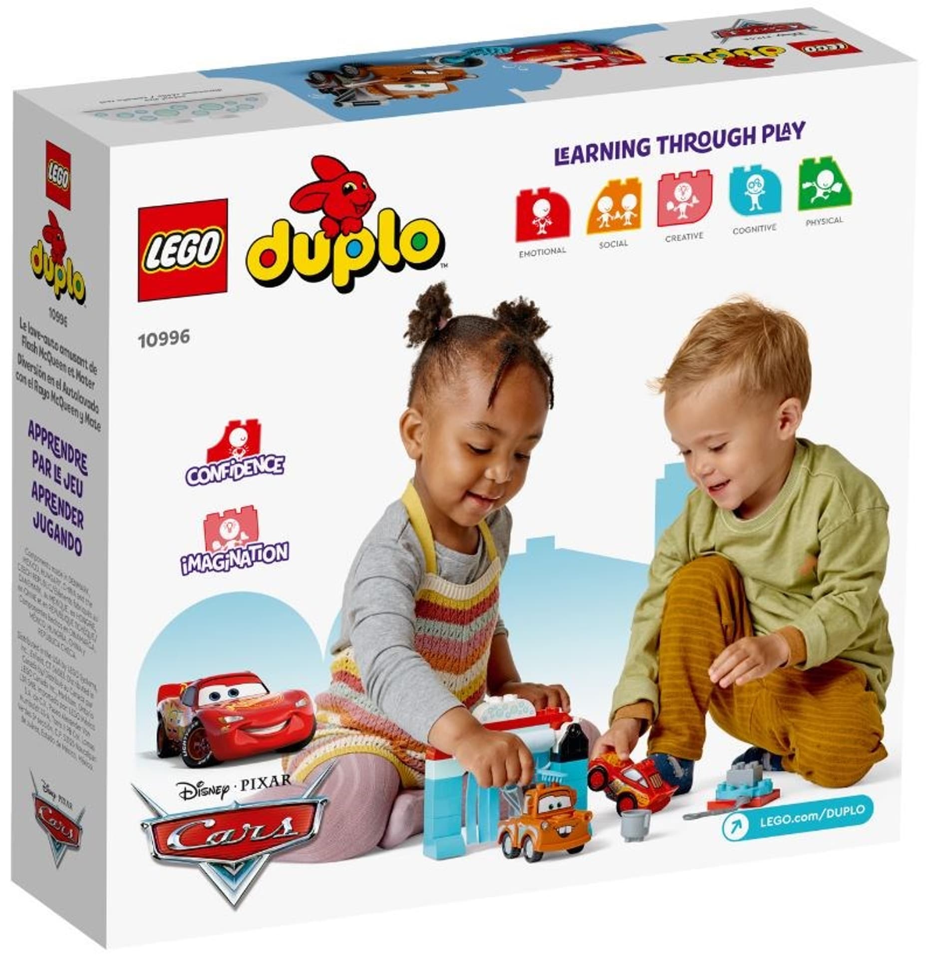 

LEGO DUPLO 10996 Disney TM Zygzak McQueen i Złomek myjnia