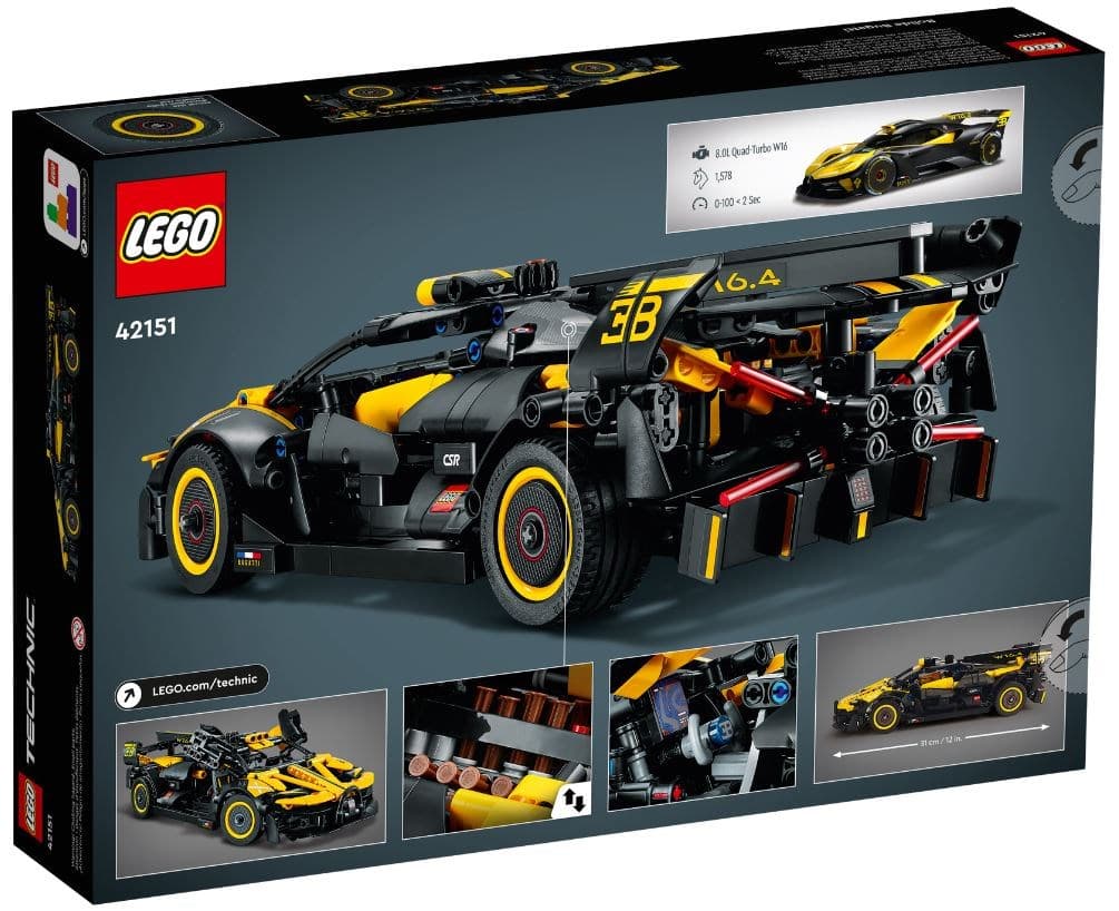 

LEGO Technic 42151 Bolid Bugatti