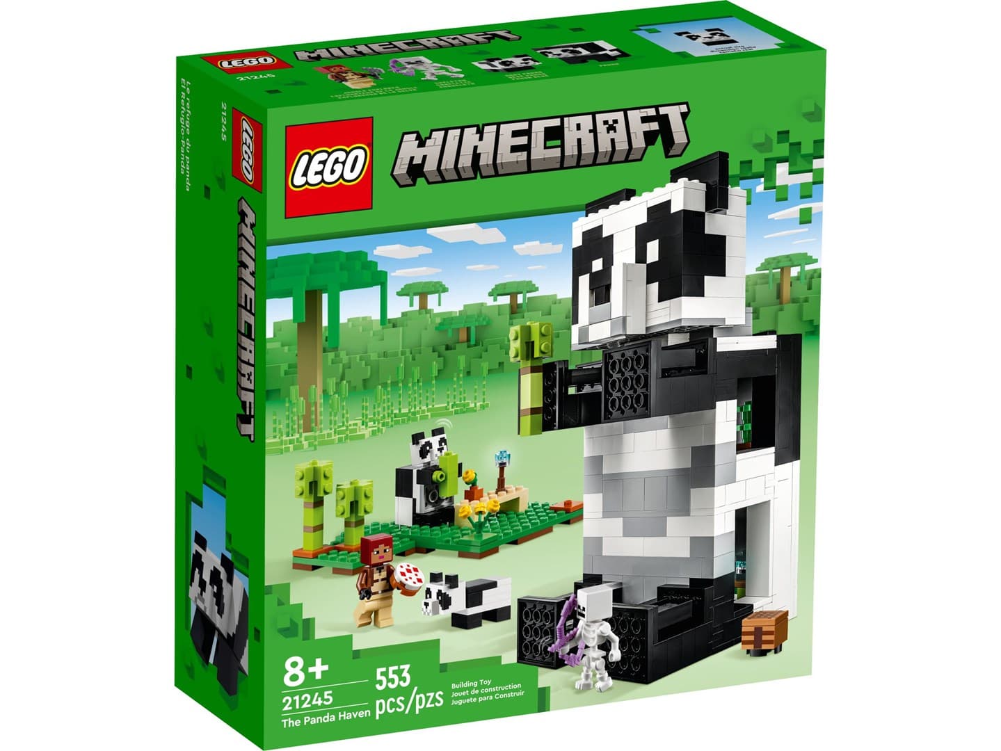 

LEGO Minecraft Rezerwat pandy 21245