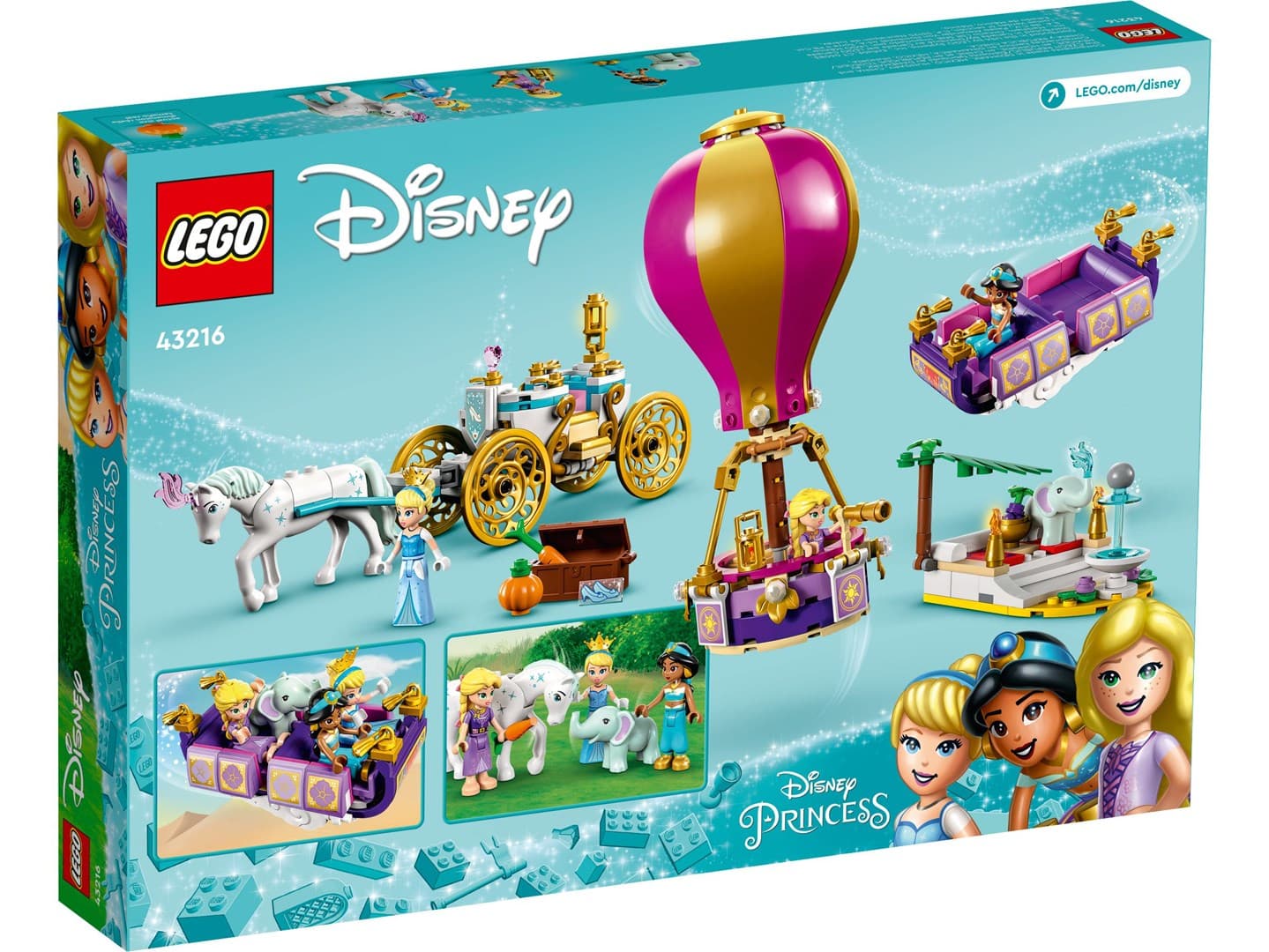 

LEGO Disney Princess 43216 Podróż zaczarowanej księżniczki