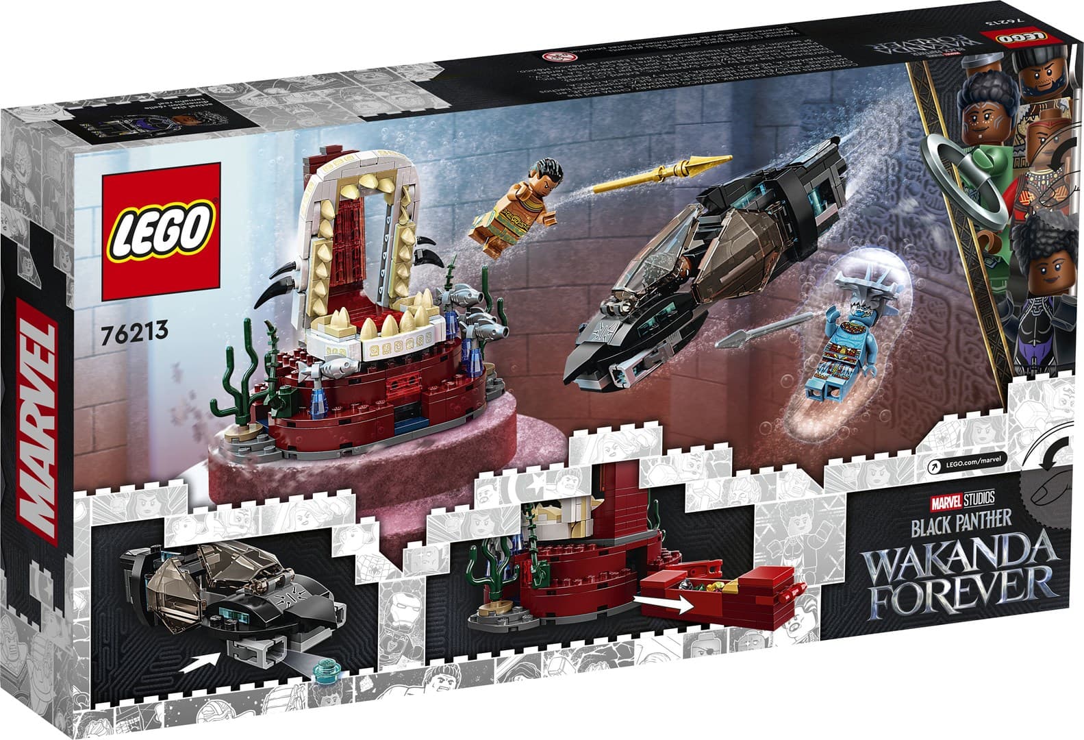 

LEGO Super Heroes 76213 Sala tronowa króla Namora