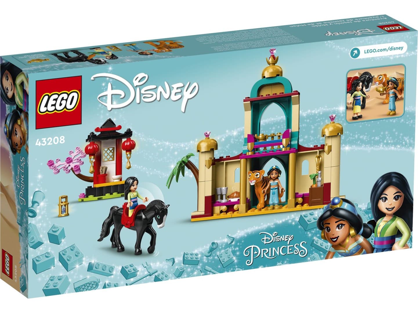 

LEGO Disney Princess 43208 Przygoda Dżasminy i Mulan