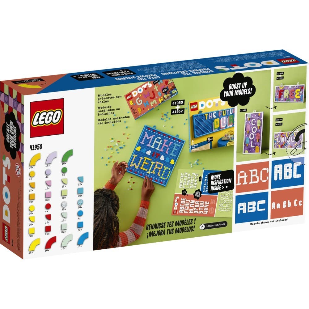 

LEGO DOTS 41950 Rozmaitości DOTS literki