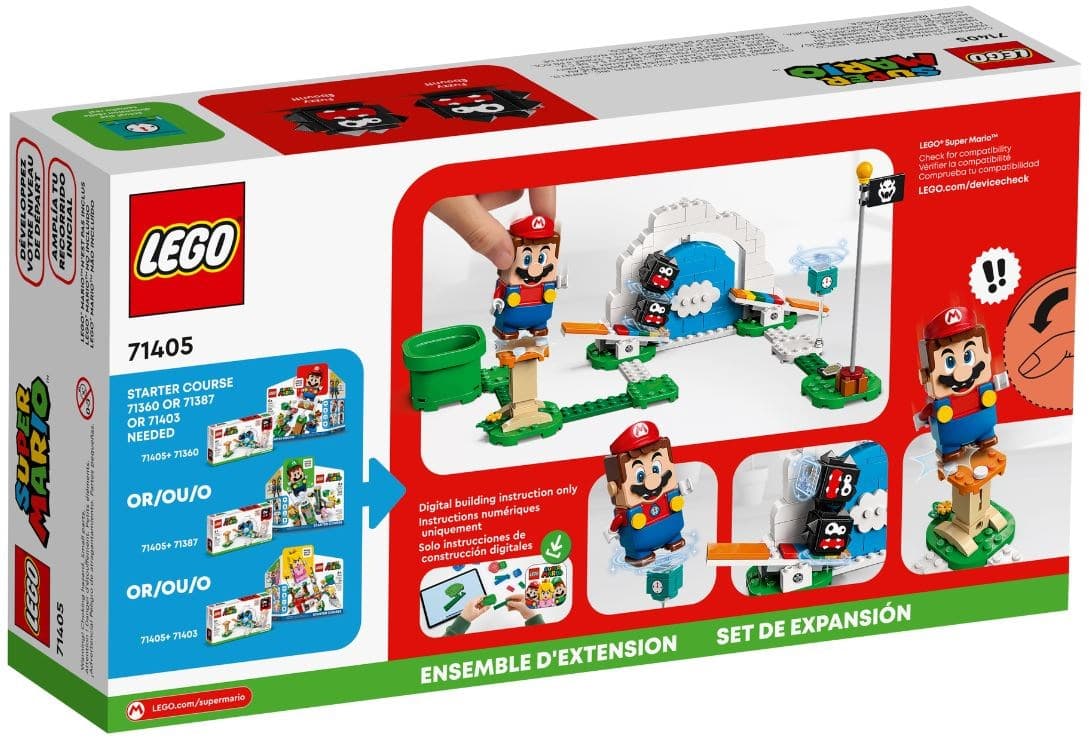 

LEGO Super Mario 71405 Salta Fuzzyego - zestaw rozszerzający