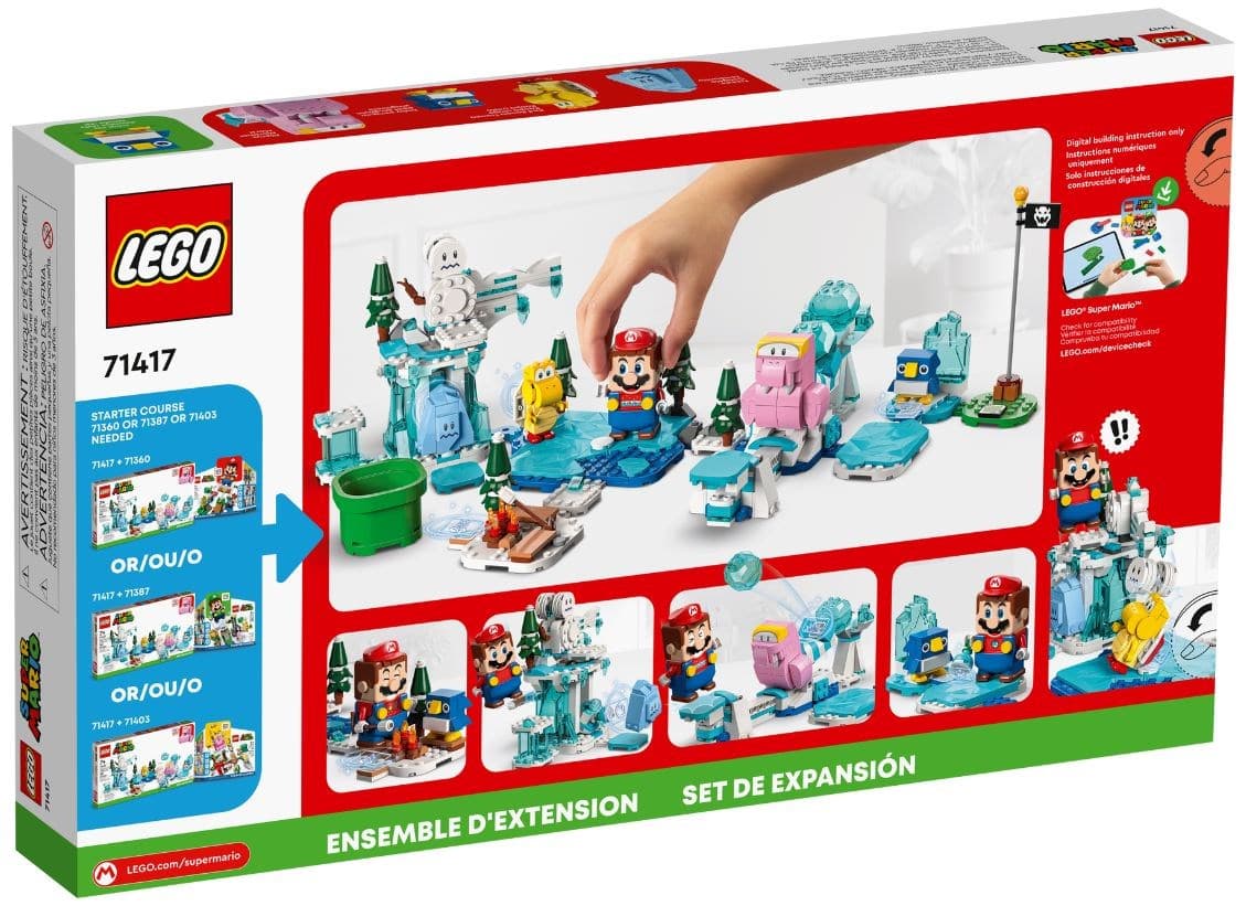 

LEGO Super Mario 71417 Śniegowa przygoda Fliprusa - zestaw rozszerzający