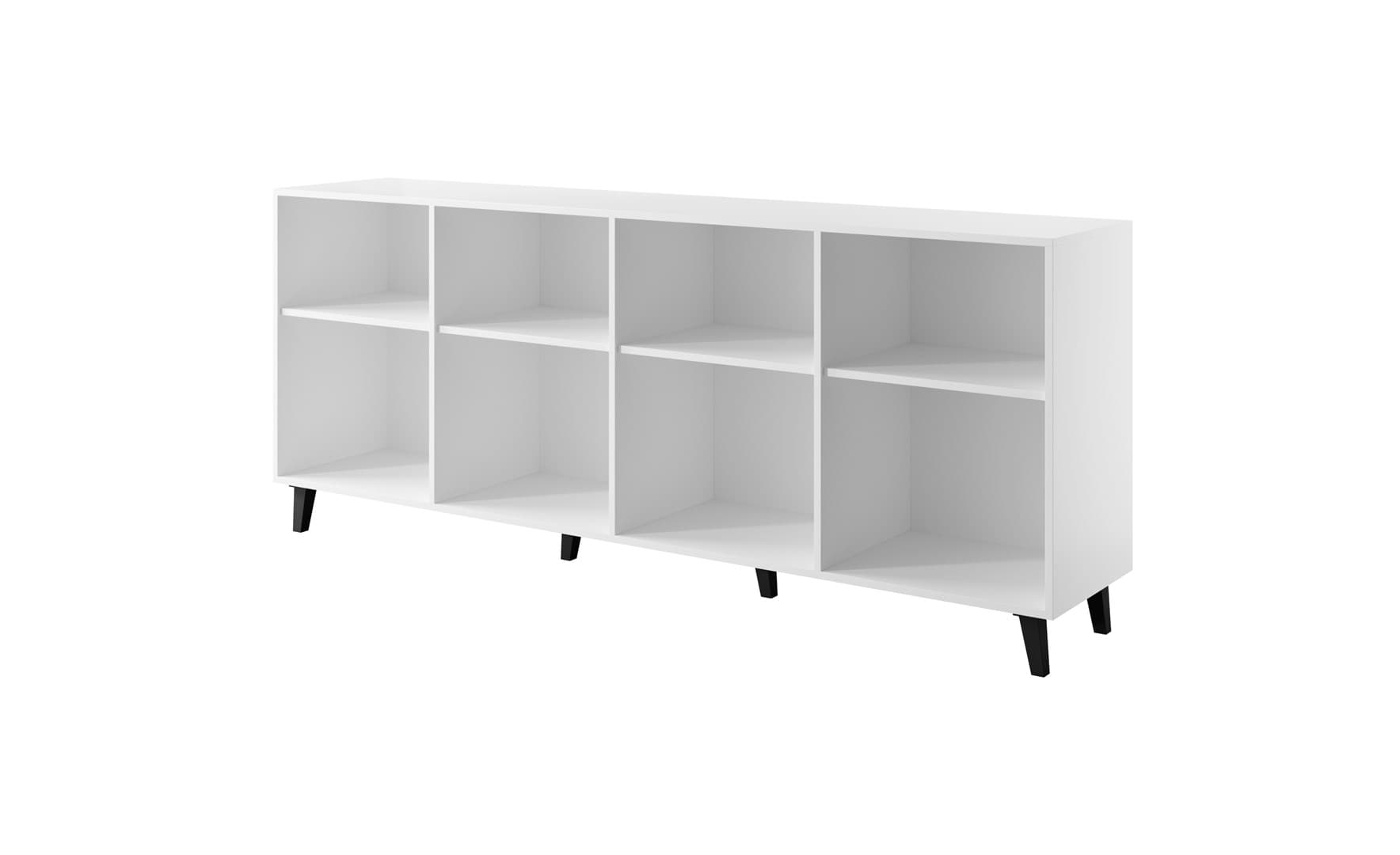 

Komoda FARO 200x42x82 biały mat + dąb craft