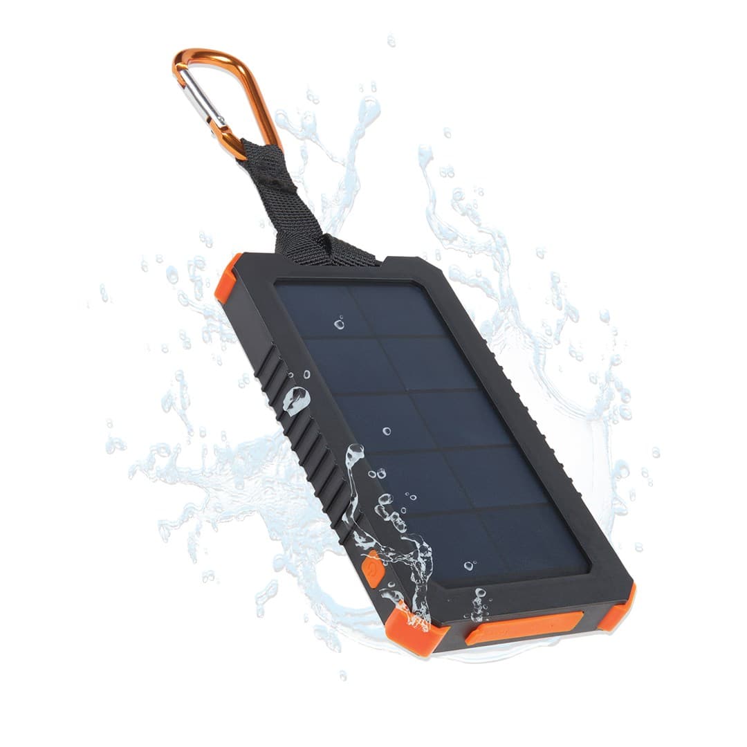 

XTORM POWERBANK SOLARNY 5000 MAH, USB-C 10W, USB-A 10W, WODOODPORNY IPX4