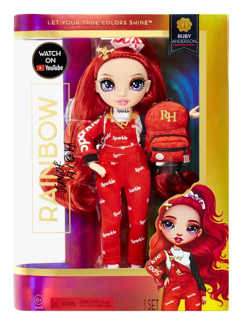 

Rainbow High Junior High Fashion Lalka Ruby Anderson 579953