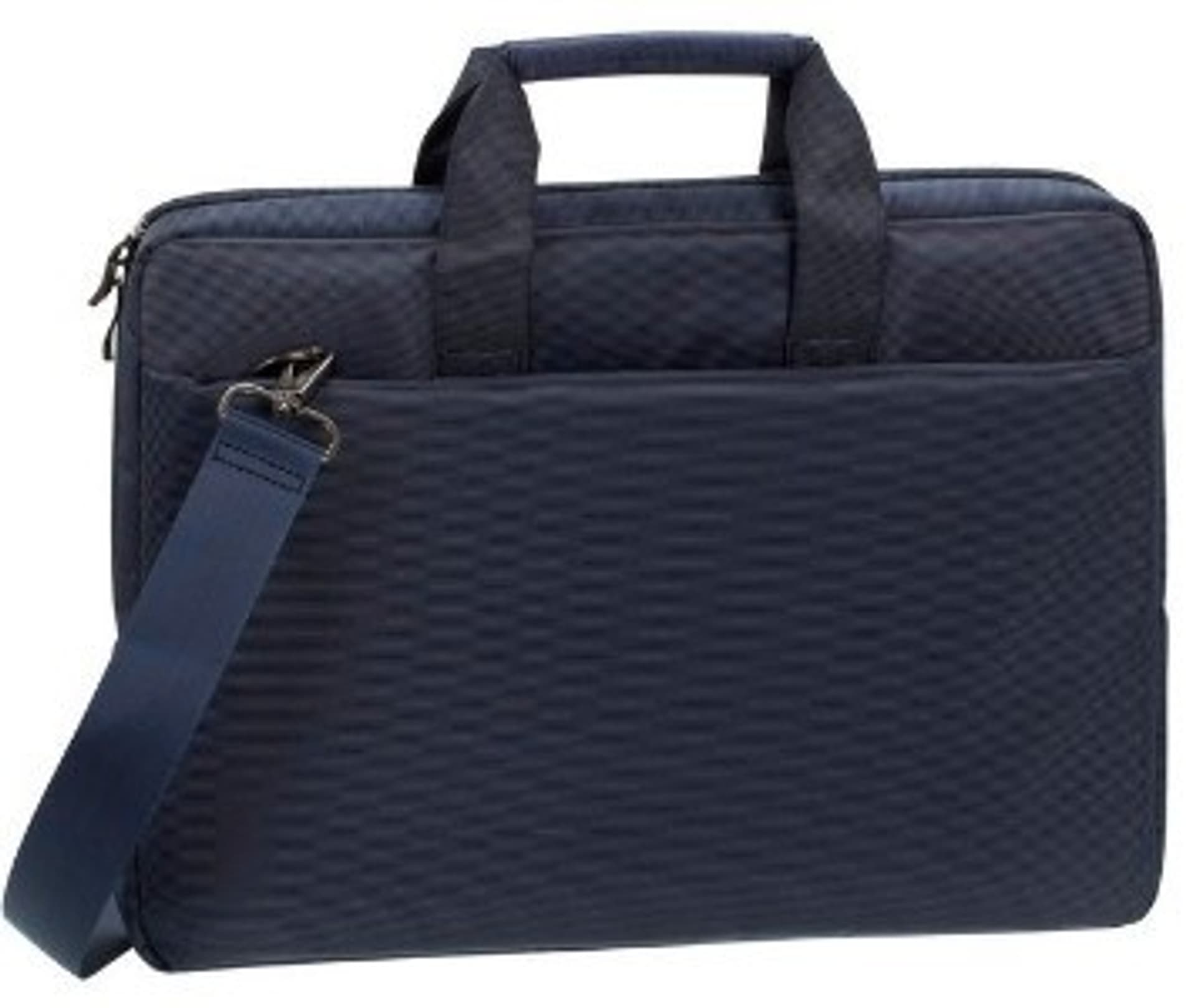 

RIVACASE TORBA NA LAPTOP 15,6" CENTRAL, NIEBIESKA, Z POLIESTRU, Z KIESZENIAMI NA TABLET, SMARTFON, DOKUMENTY I AKCESORIA