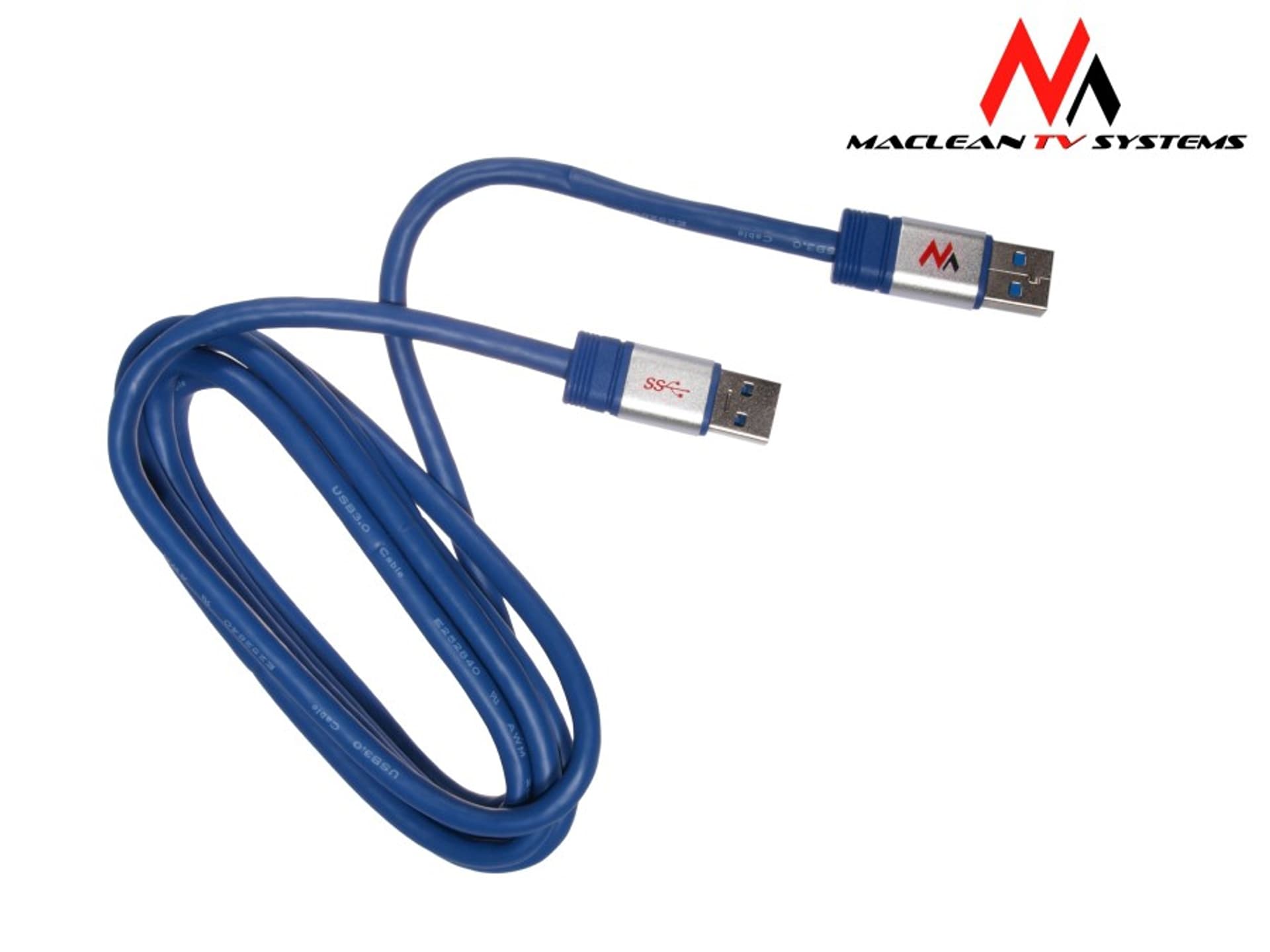 

Kabel USB 3.0 AM - AM 1.8m MCTV-606
