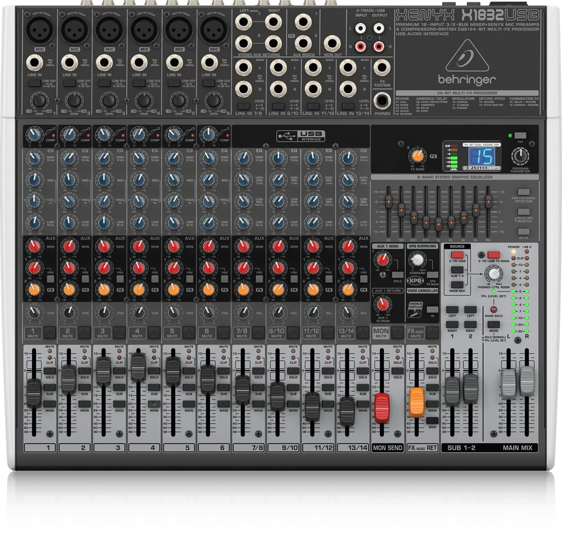 

Behringer X1832USB - Mikser audio
