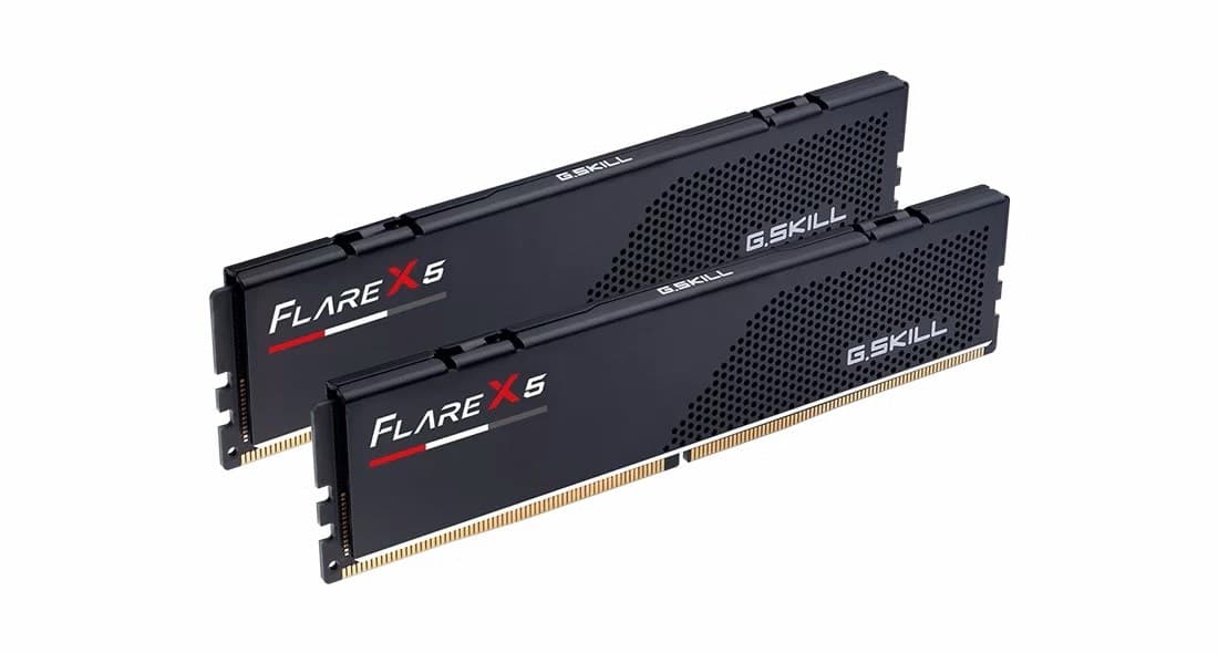 

G.SKILL FLARE X5 AMD DDR5 2X16GB 6000MHZ CL30 EXPO BLACK F5-6000J3038F16GX2-FX5