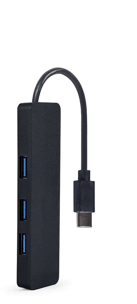 

GEMBIRD HUB USB 3.1 (GEN 1) TYPU C 4-PORTOWY, CZARNY, Gen 1) typu c 4-portowy/czarn