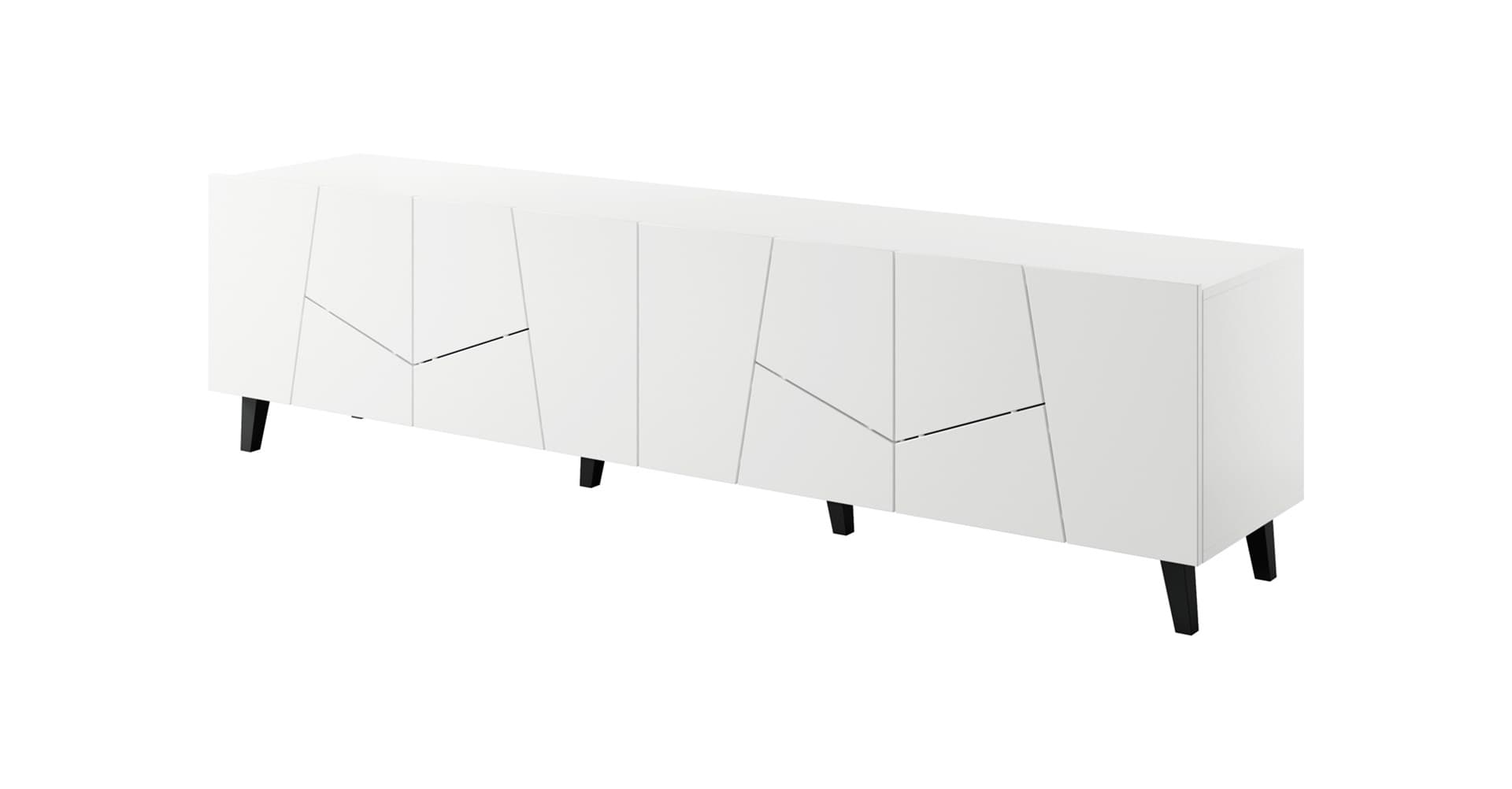 

Szafka RTV ETNA 200x42x52 biały mat