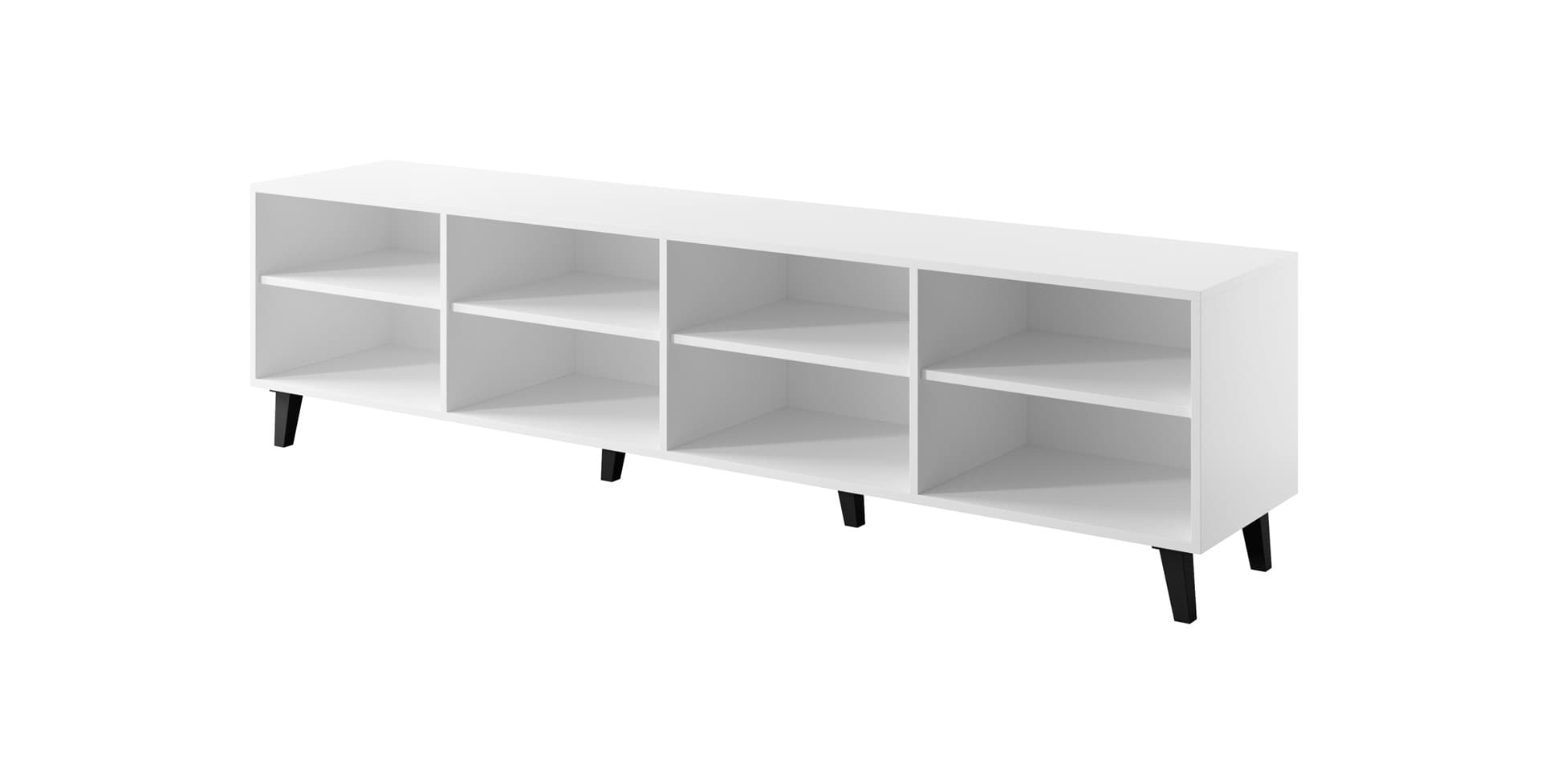 

Szafka RTV FARO 200x42x52 biały mat + dąb craft