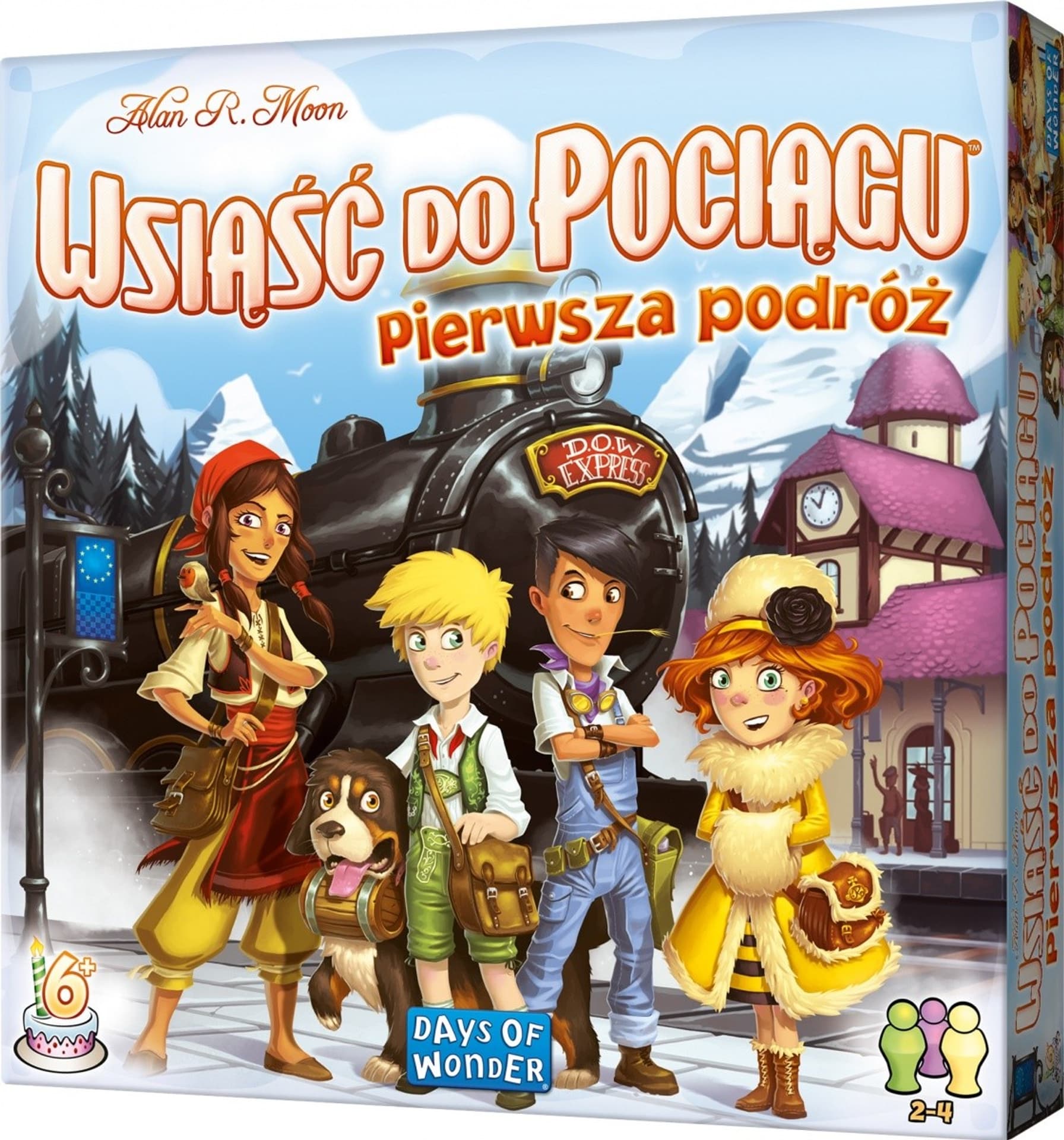 

GRA PLANSZOWA WSIĄŚĆ DO POCIĄGU: PIERWSZA PODRÓŻ