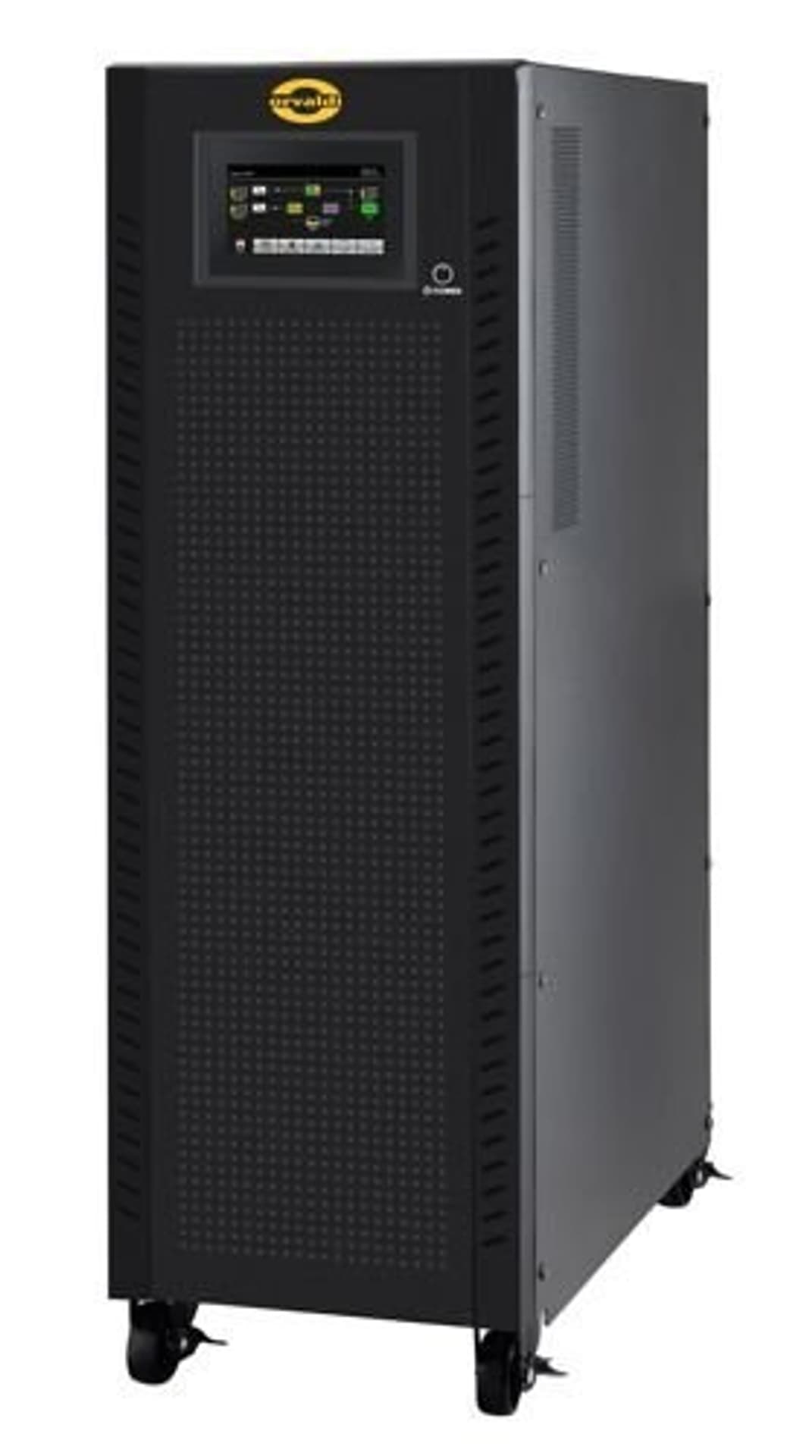 

ORVALDI V30K 3f/3f on-line 30kVA/30kW z bat. 5min. i panelem dotykowym 4,3"