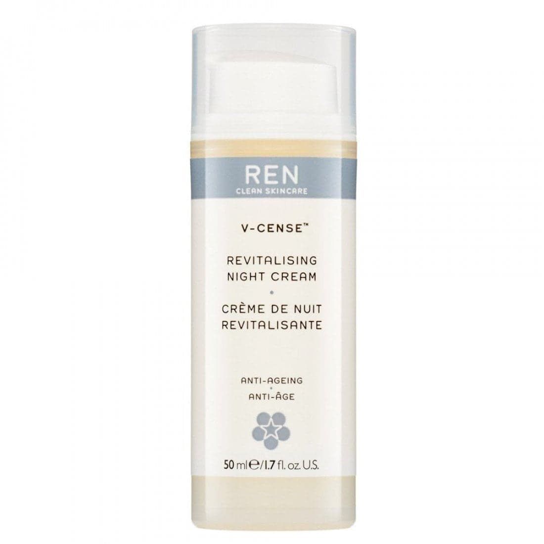 

REN V-Cense Revitalising Night Cream przeciwzmarszczkowy krem na noc 50ml