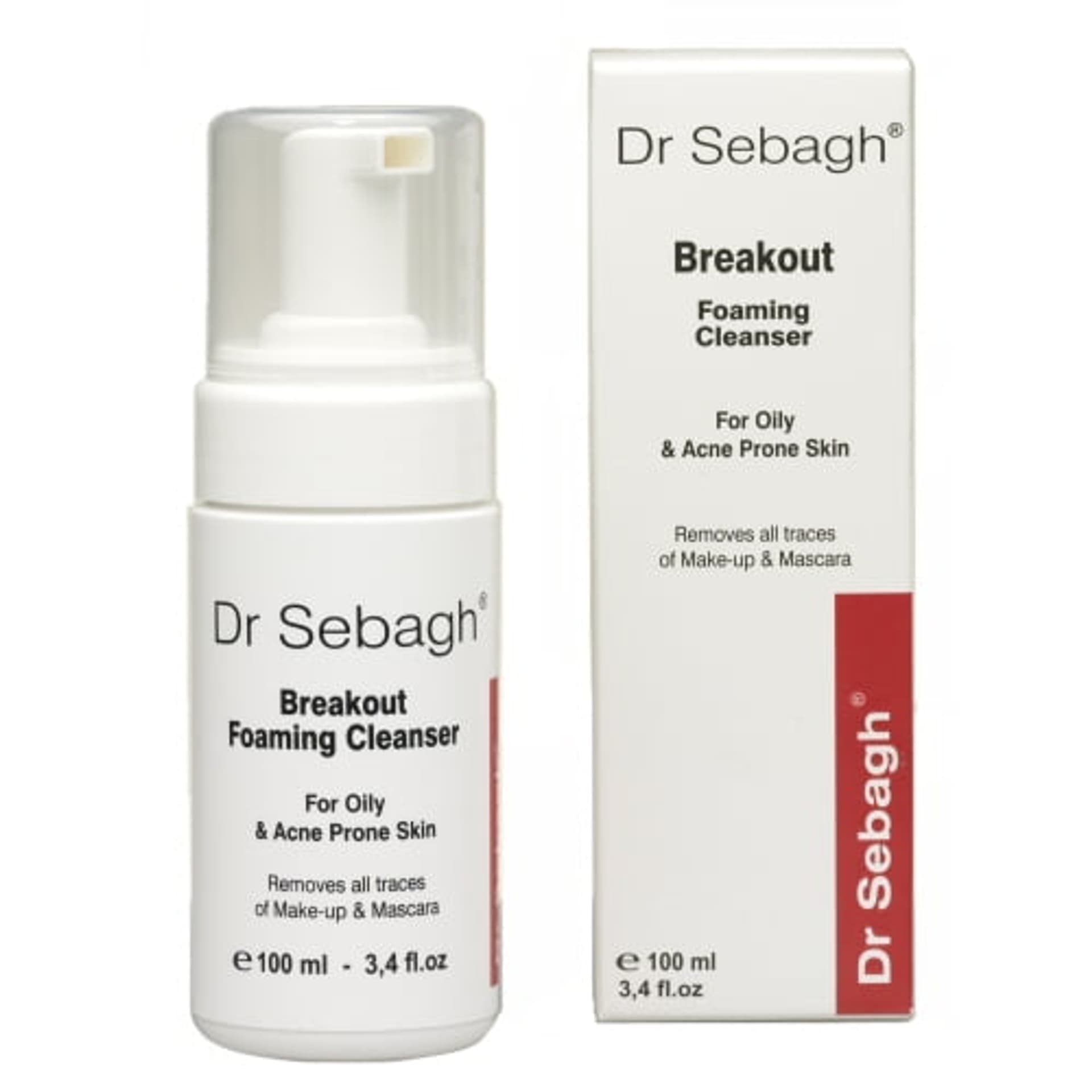 

Dr Sebagh Breakout Foaming Cleanser For Oily Skin pianka do mycia twarzy 100ml