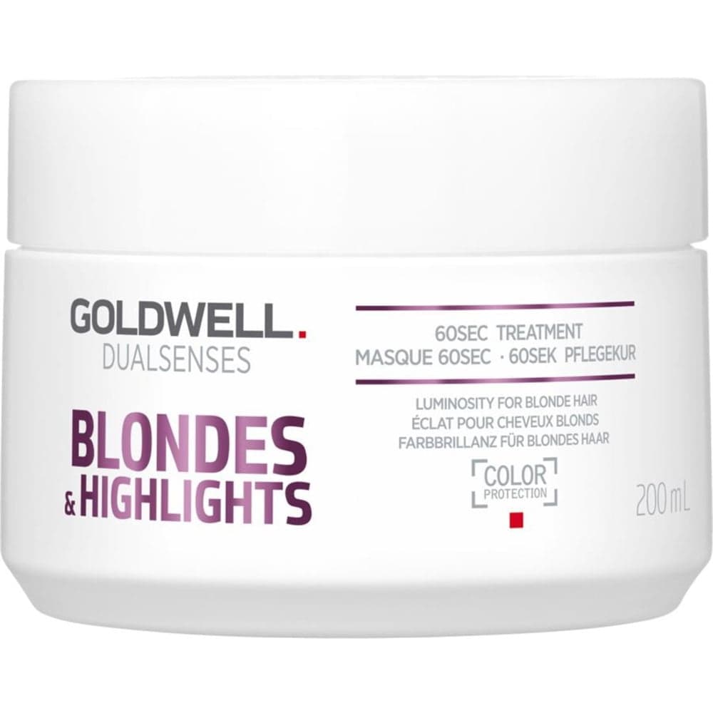 

Goldwell Dualsenses Blondes Highlights 60s Treatment regenerująca maseczka do włosów blond 200ml