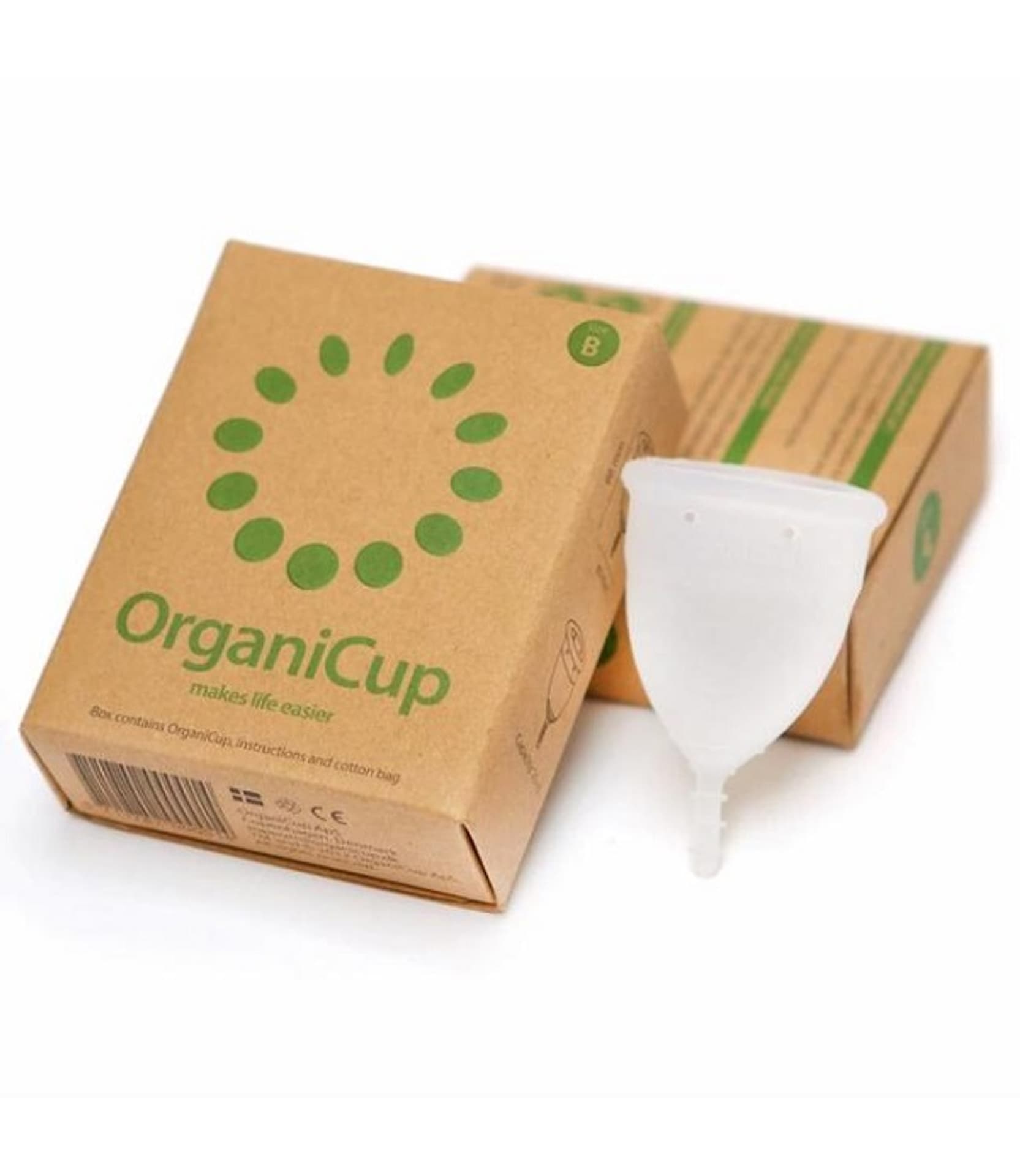 

OrganiCup Menstrual Cup kubeczek menstruacyjny Size B