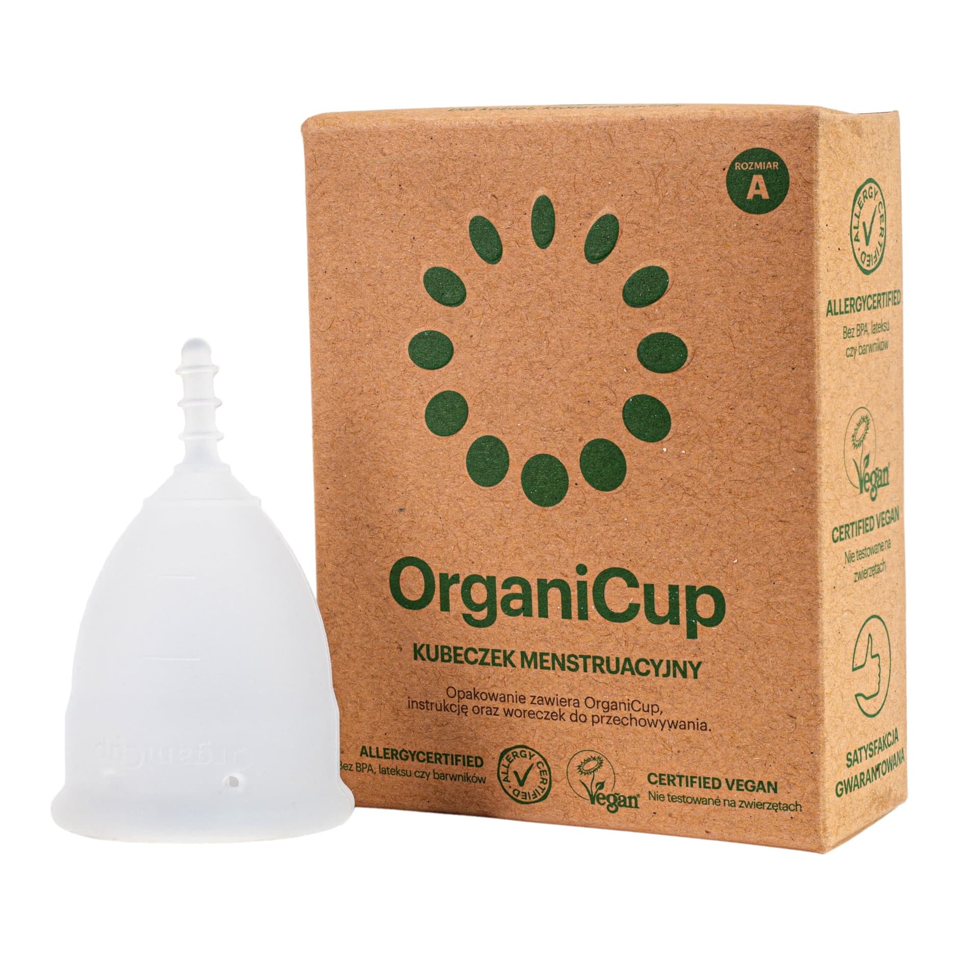 

OrganiCup kubeczek menstruacyjny Size A Menstrual Cup