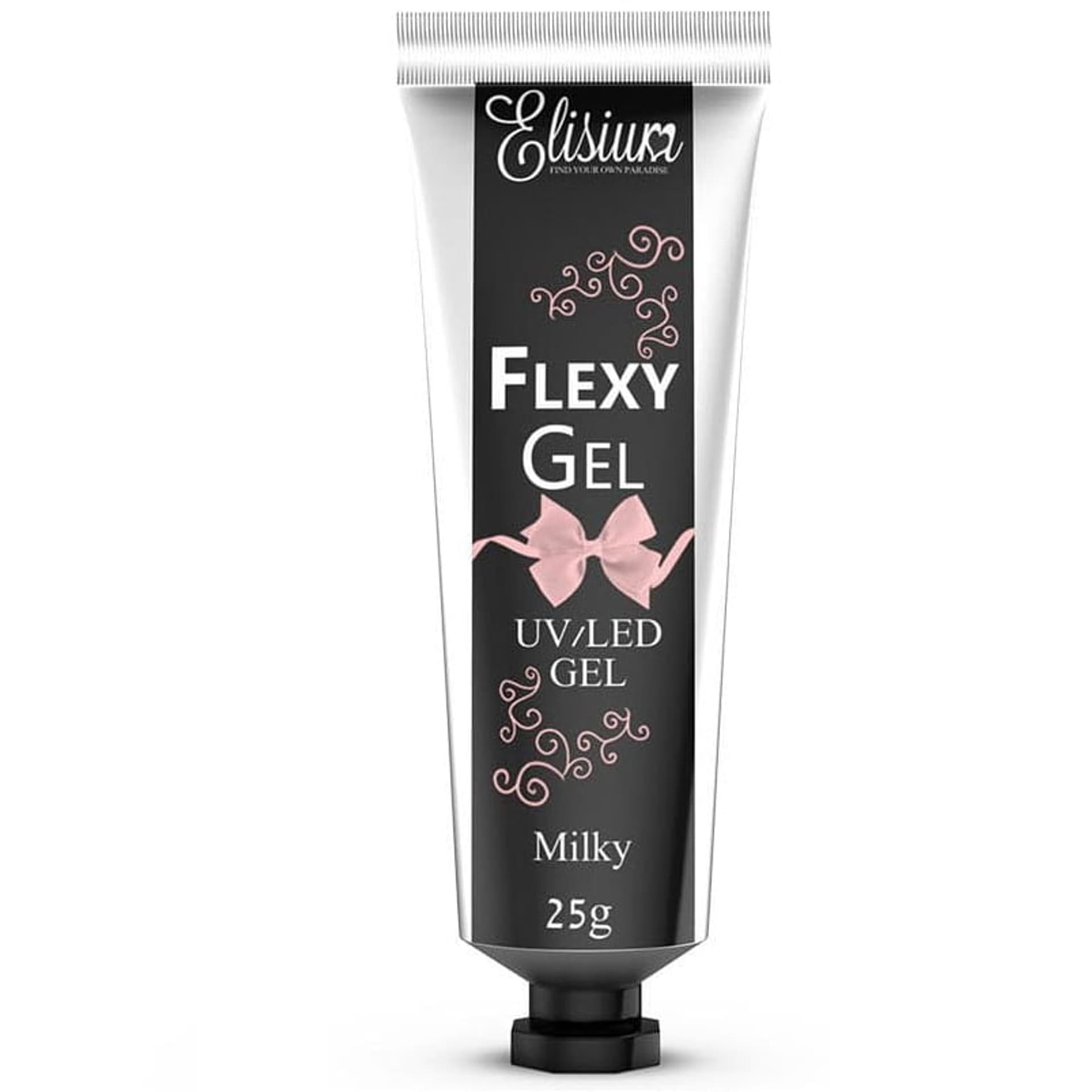 

ELISIUM Flexy Gel do przedłużania paznokci UV/LED Milky 25g