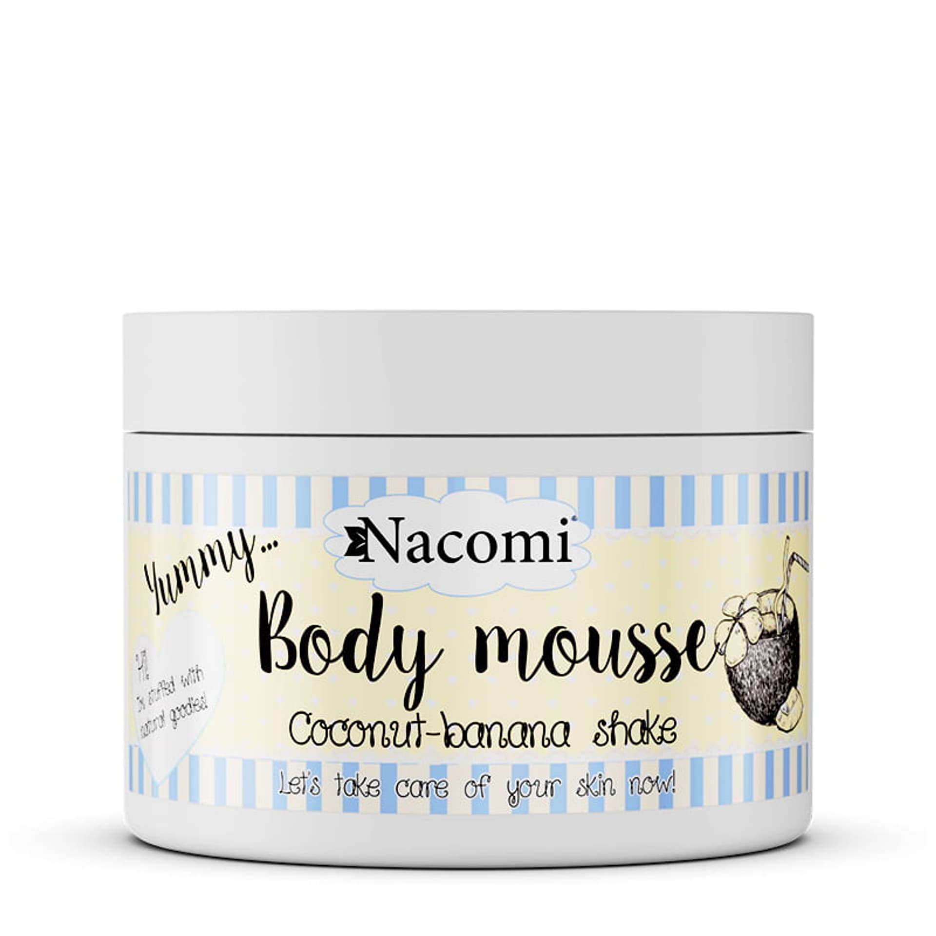 

Nacomi Body Mousse mus do ciała Kokosowo-Bananowy Shake 180ml