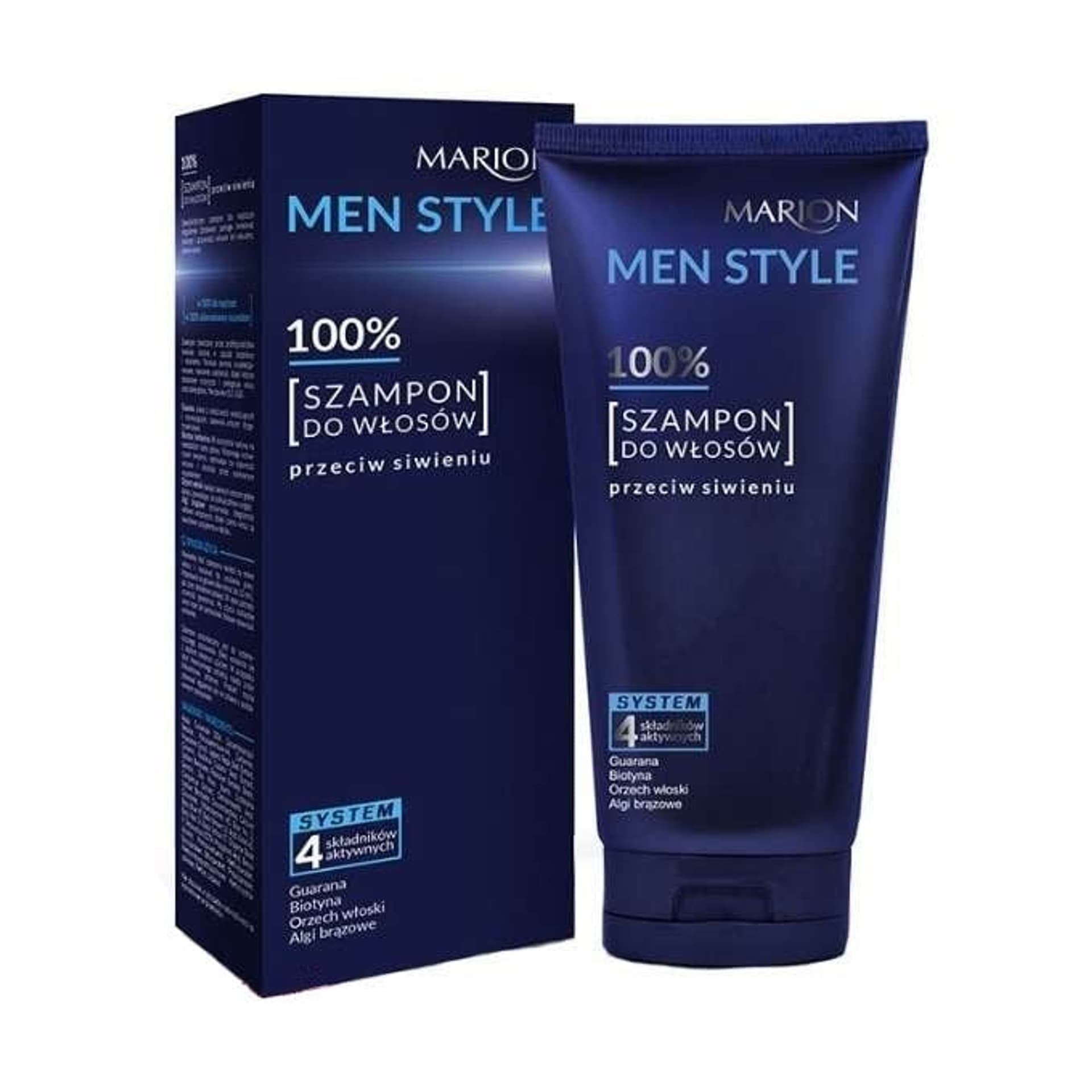 

Marion Men Style Shampoo szampon do włosów przeciw siwieniu 150g