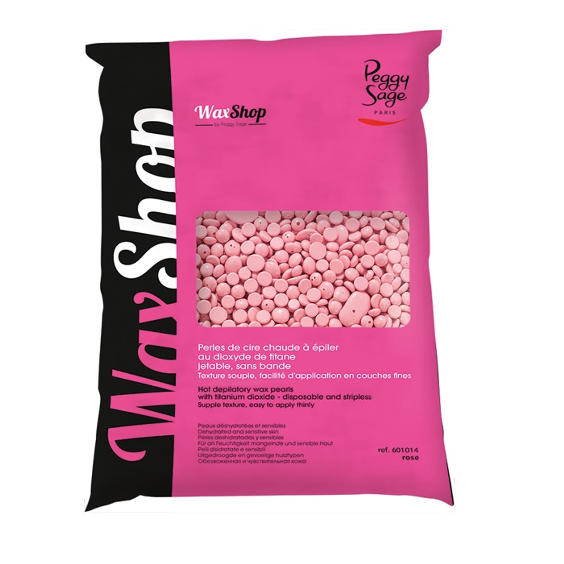 

Peggy Sage Wax Shop perełki wosku do depilacji na gorąco Różane 800g