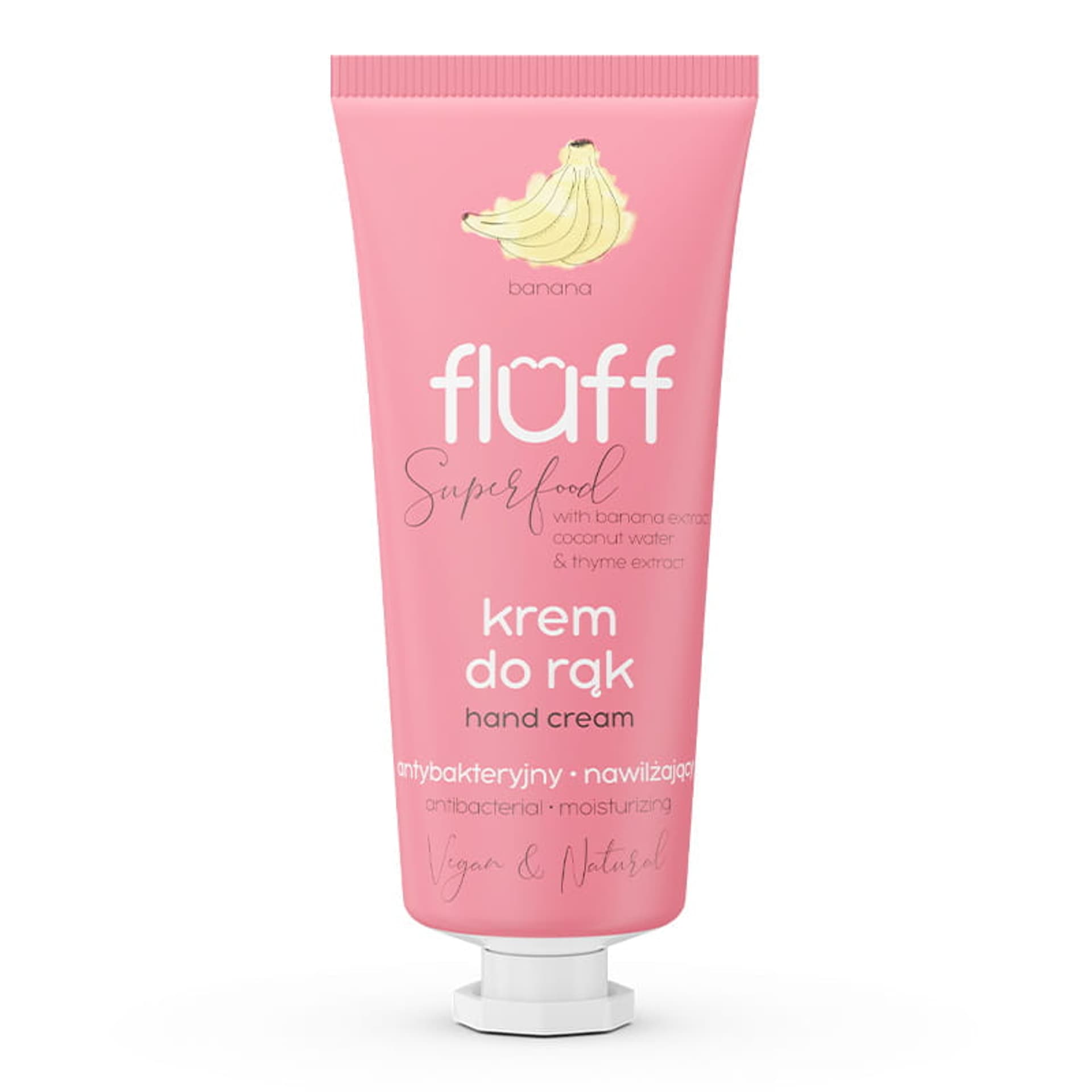 

Fluff Superfood Hand Cream antybakteryjny krem do rąk Banan 50ml