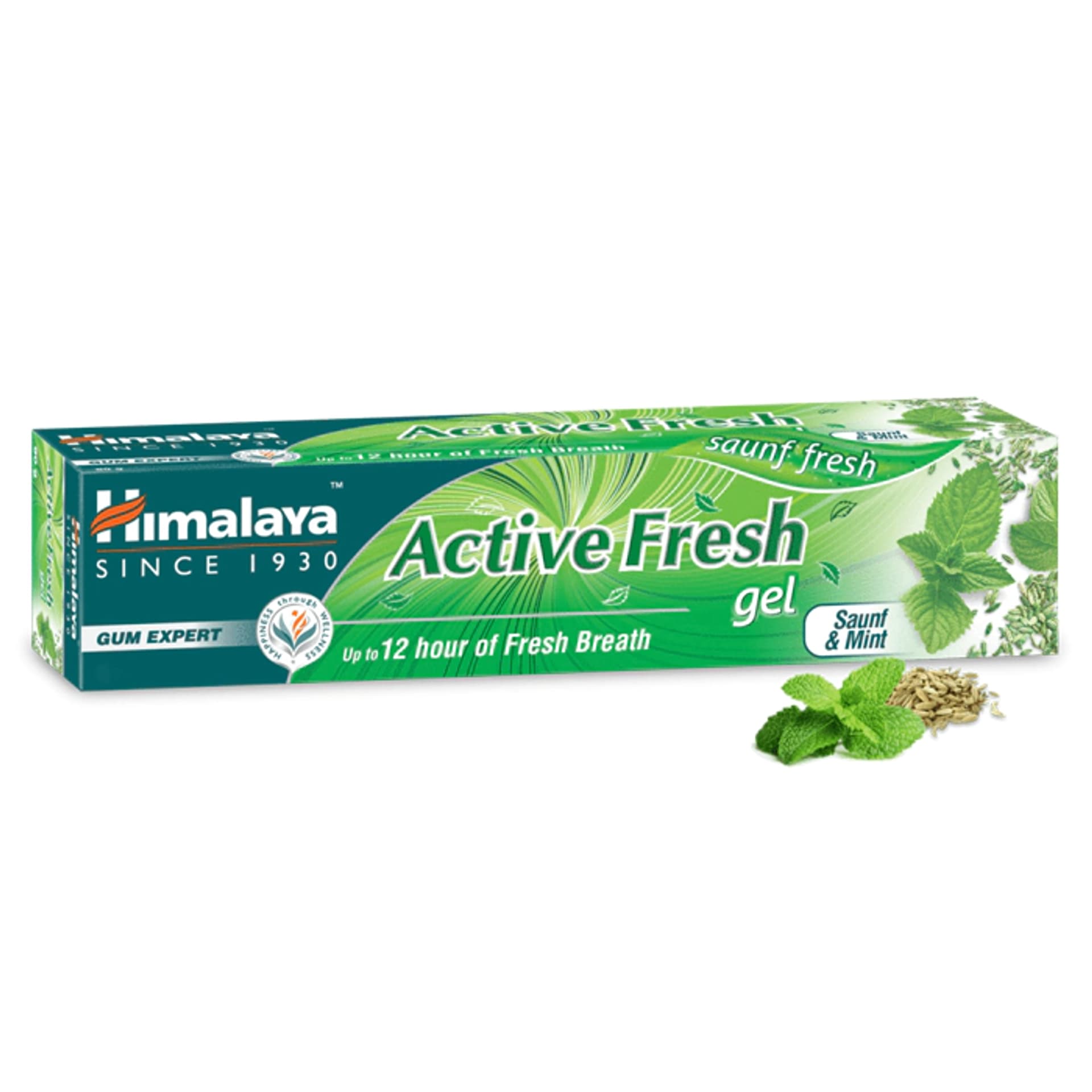 

Himalaya Herbals Active Fresh Gel Toothpaste żelowa pasta do zębów bez fluoru 80g