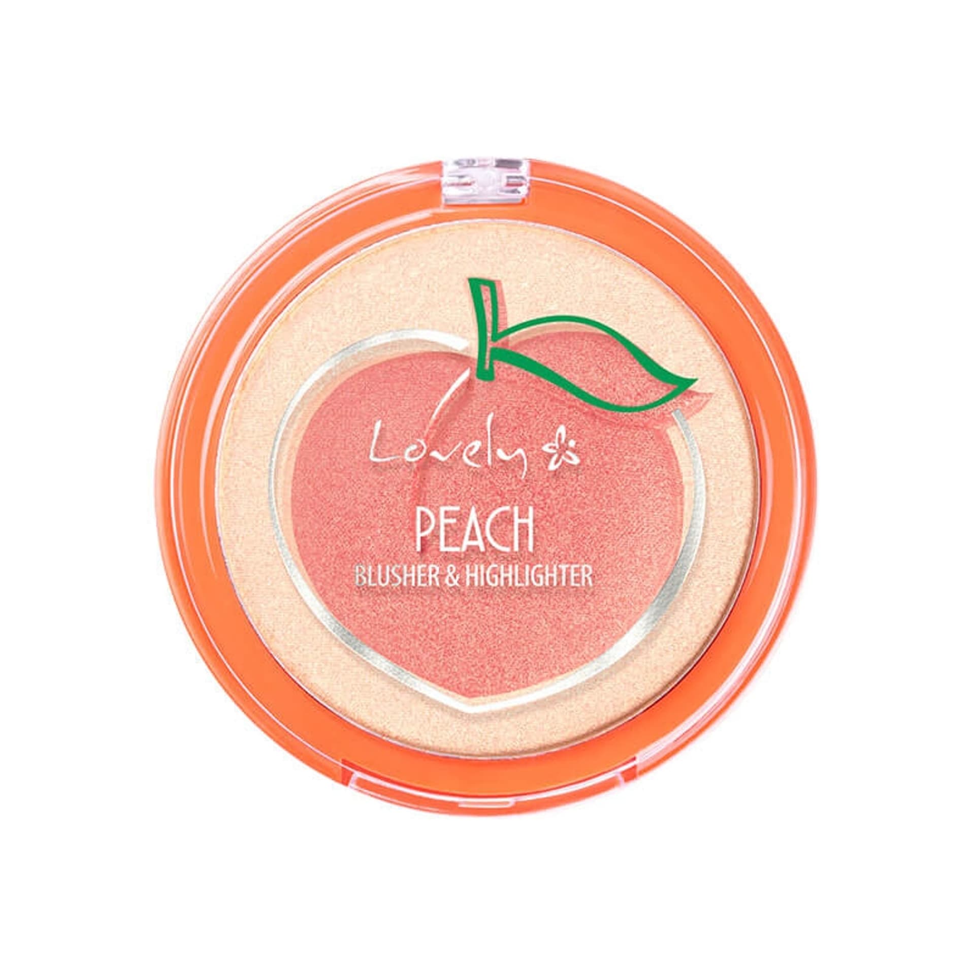 

Lovely Peach Blusher Highlighter rozświetlające duo do twarzy 7g