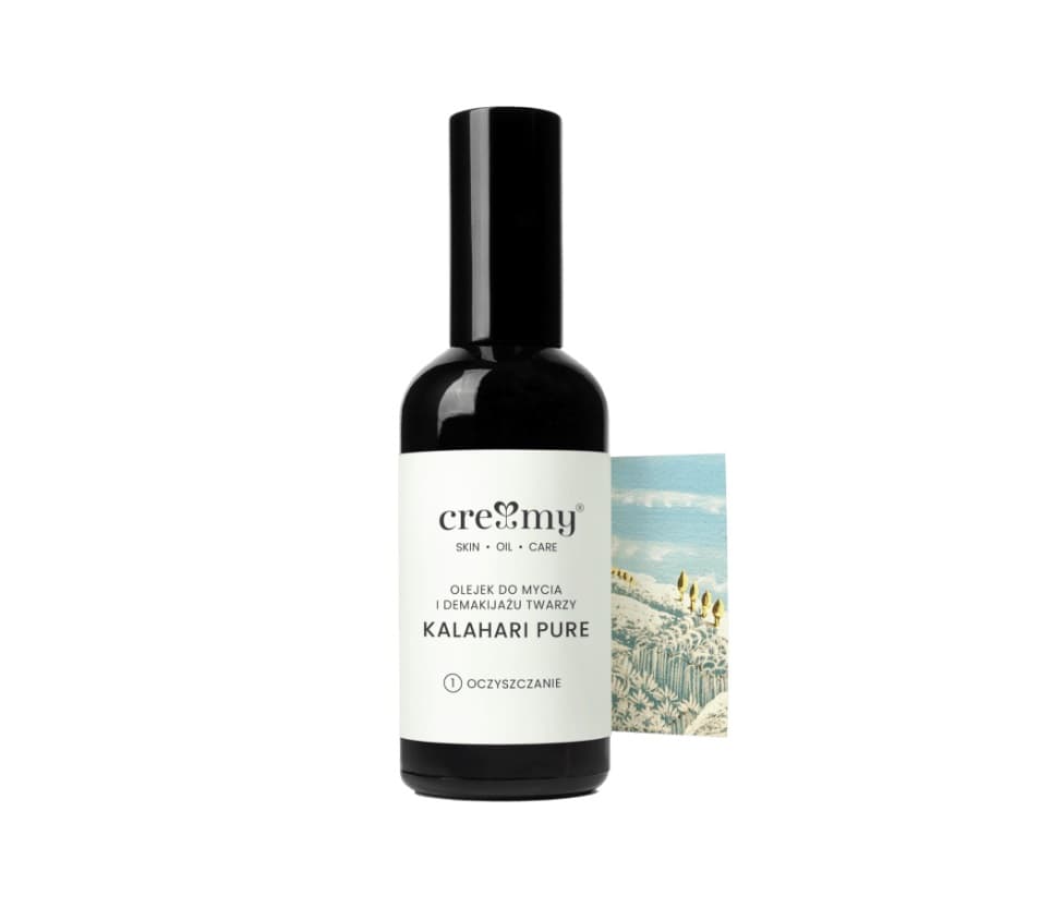 

Creamy Olejek do mycia i demakijażu twarzy Kalahari Pure 100ml