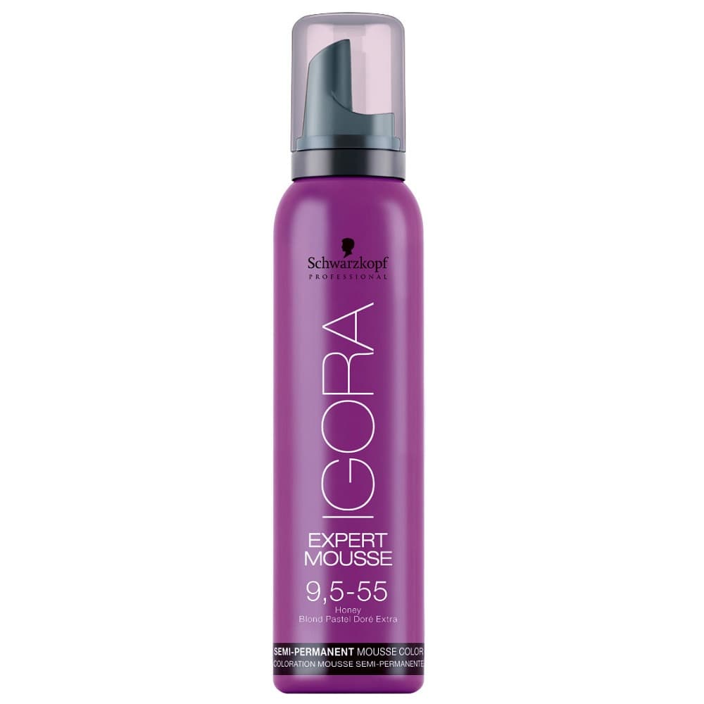 

Schwarzkopf Professional Igora Expert Mousse koloryzująca pianka do włosów 9.5-55 Miodowy 100ml