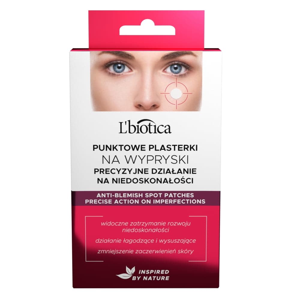 

LB L`biotica Plastry punktowe na wypryski