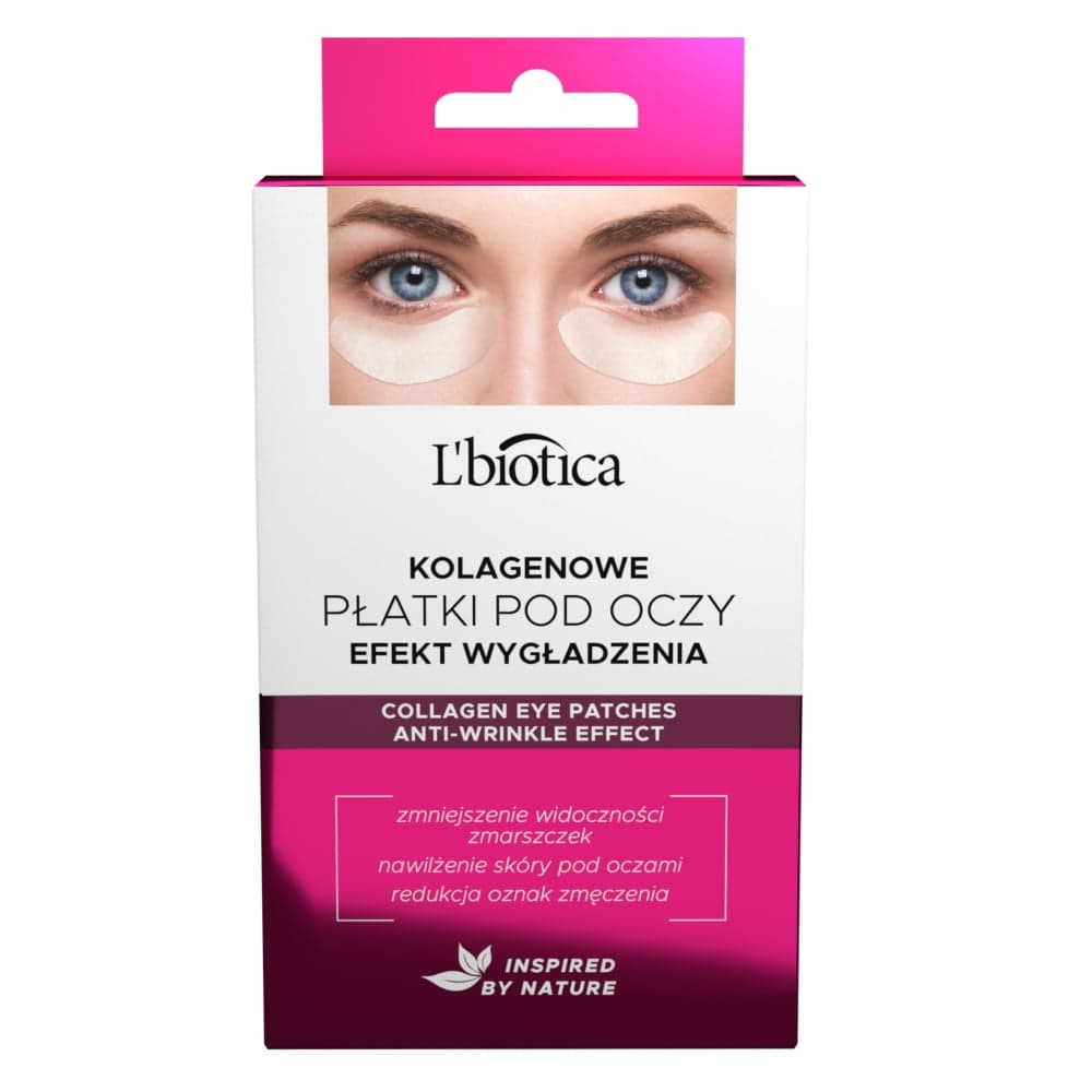 

LB L`biotica Płatki p/oczy Kolagenowe wygładzenie